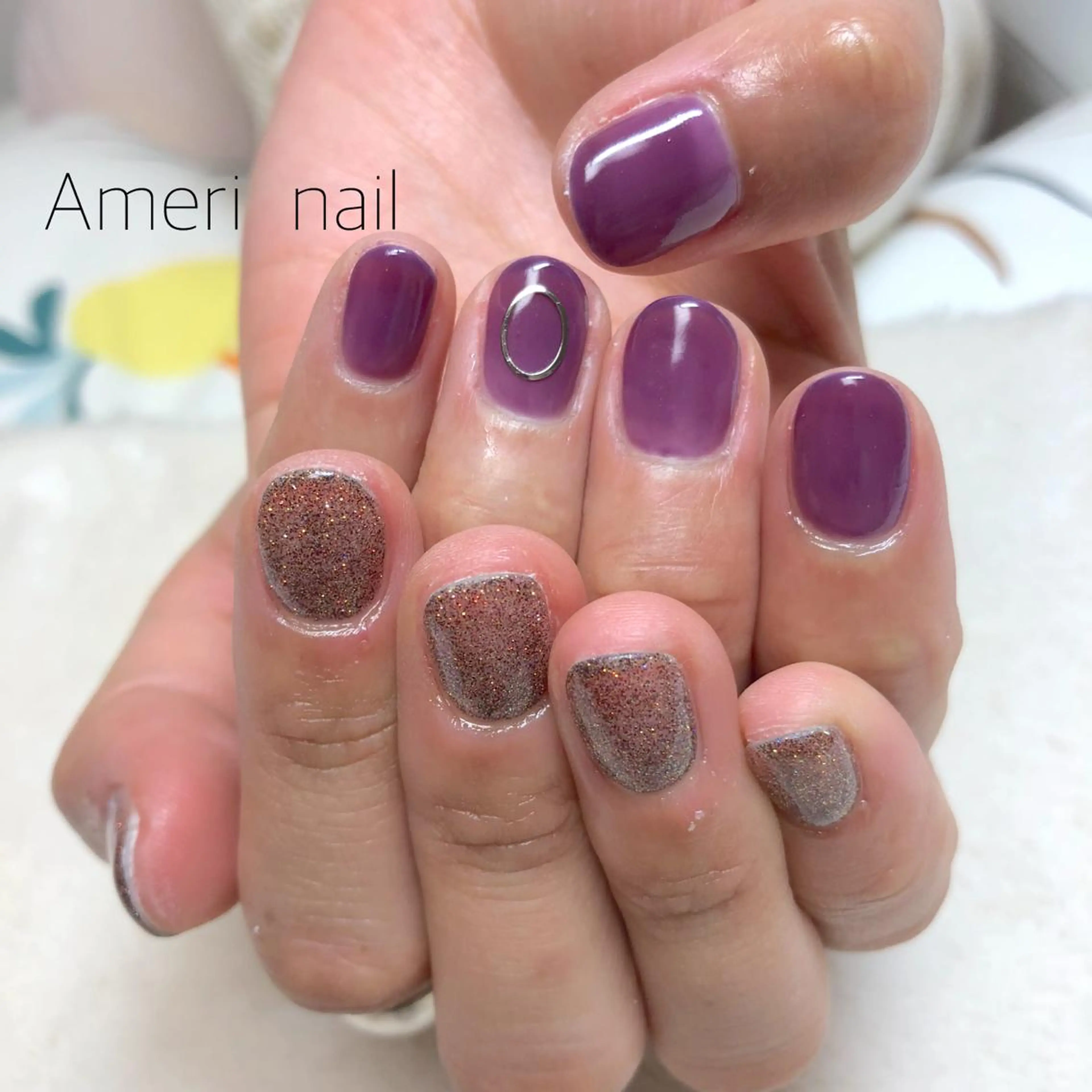 ネイル ハンドネイル Ameri nail /UKIのネイルデザイン