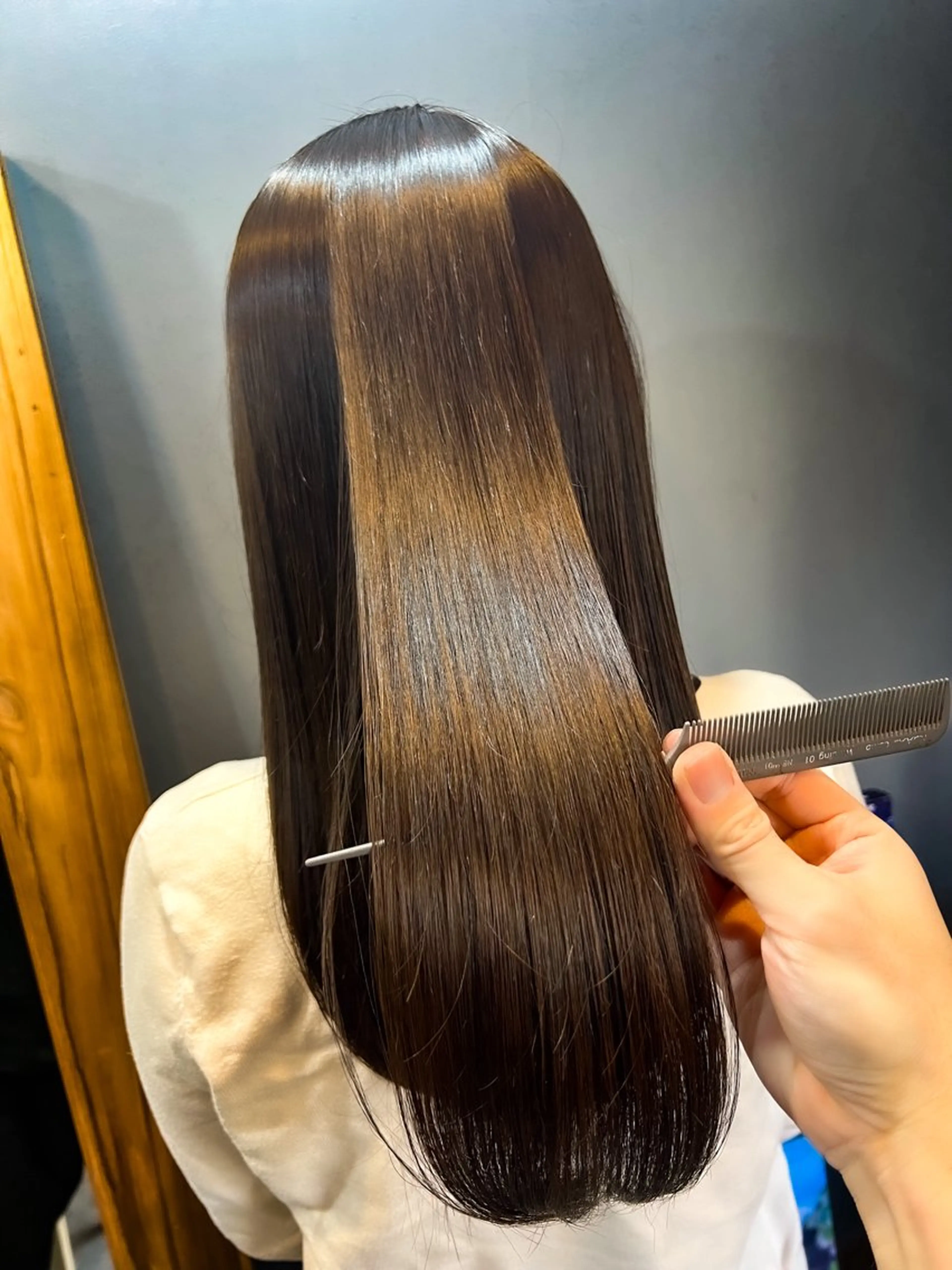 ロング 髪質改善 トリートメント カット ヘアカラー トリートメント ヘッドスパ ＊くせ毛に特化＊ 【yun】のヘアスタイル