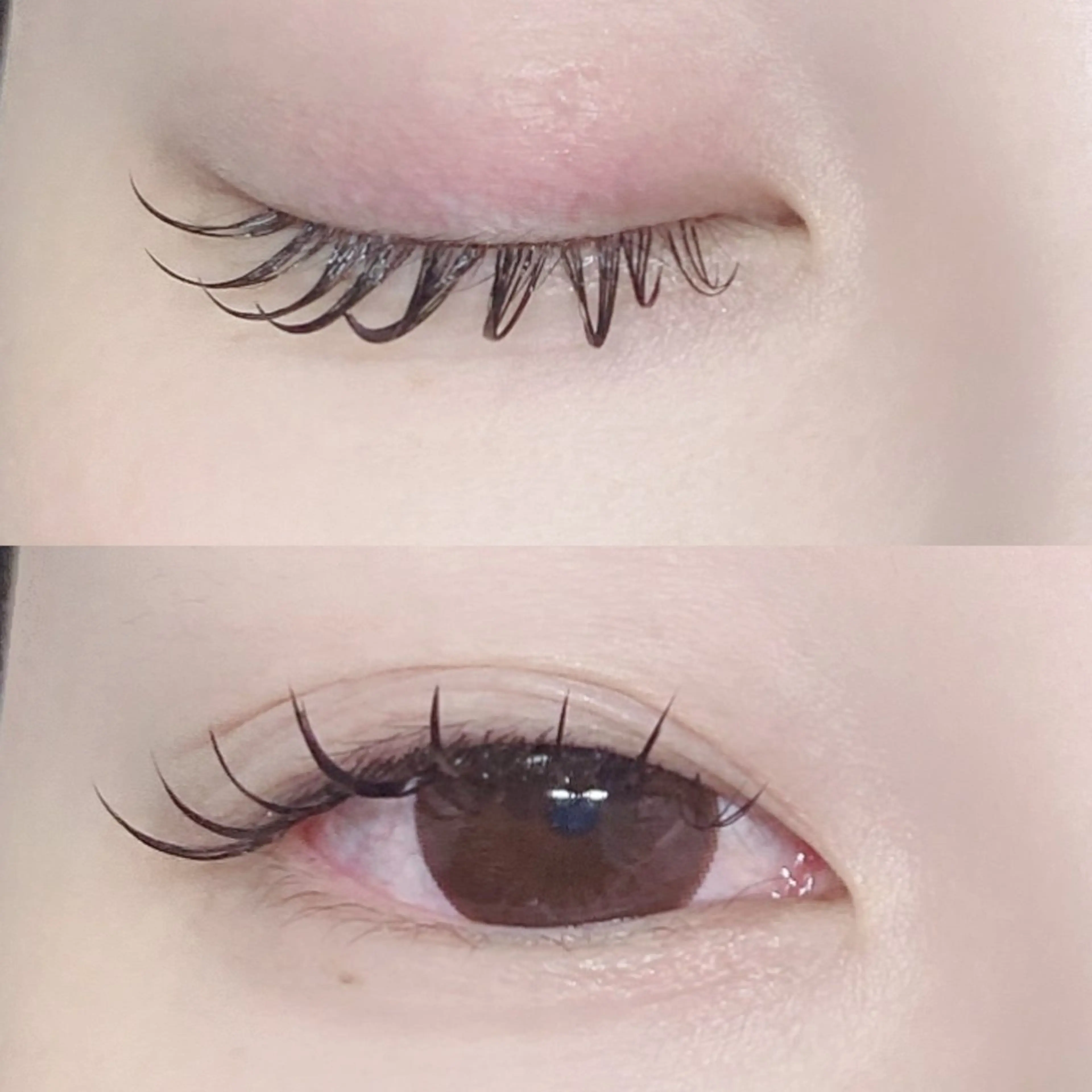 マツエク・マツパ フラットラッシュ EYELA 莉奈のマツエク・マツパデザイン