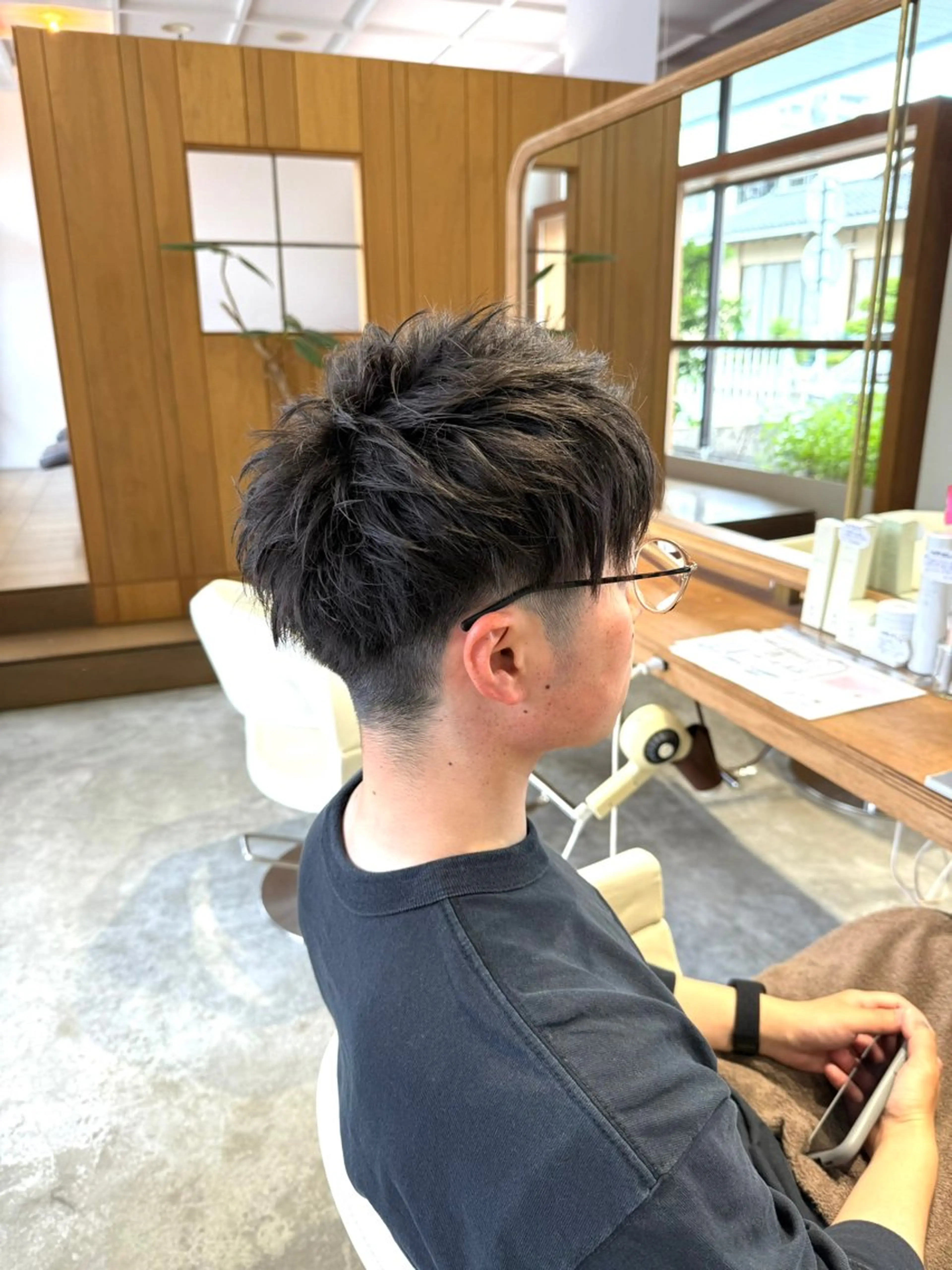 メンズ カット フラム所属・WATANABE MISAKIのヘアスタイル