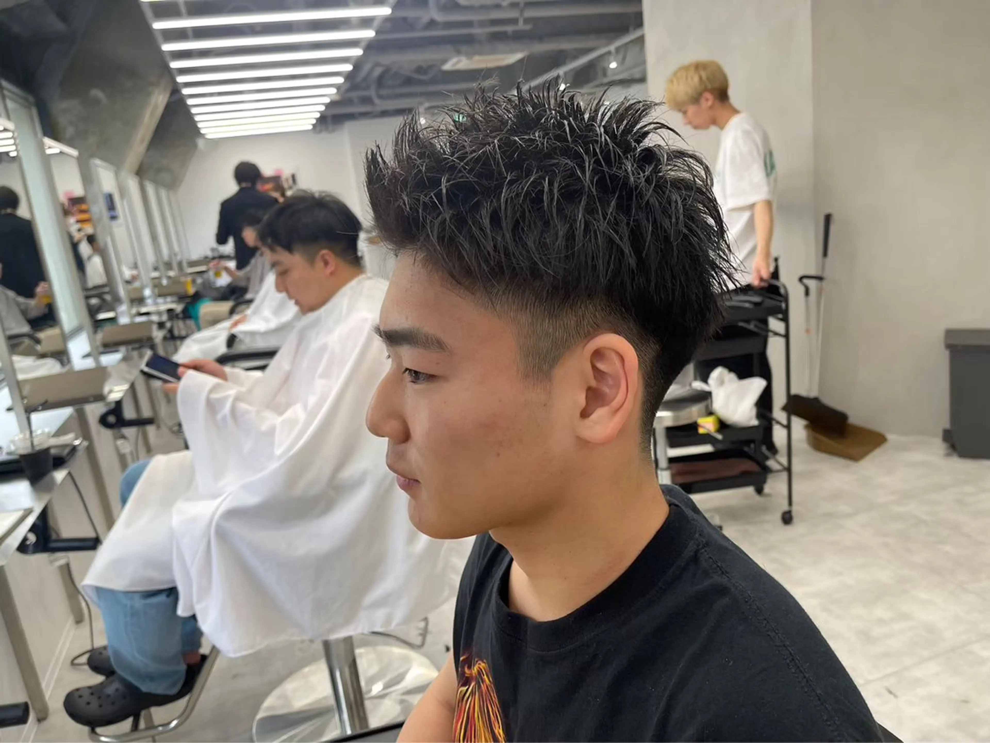 ショート メンズ カット メンズパーマ/新潟/ 万代／田崎亮🌟のヘアスタイル