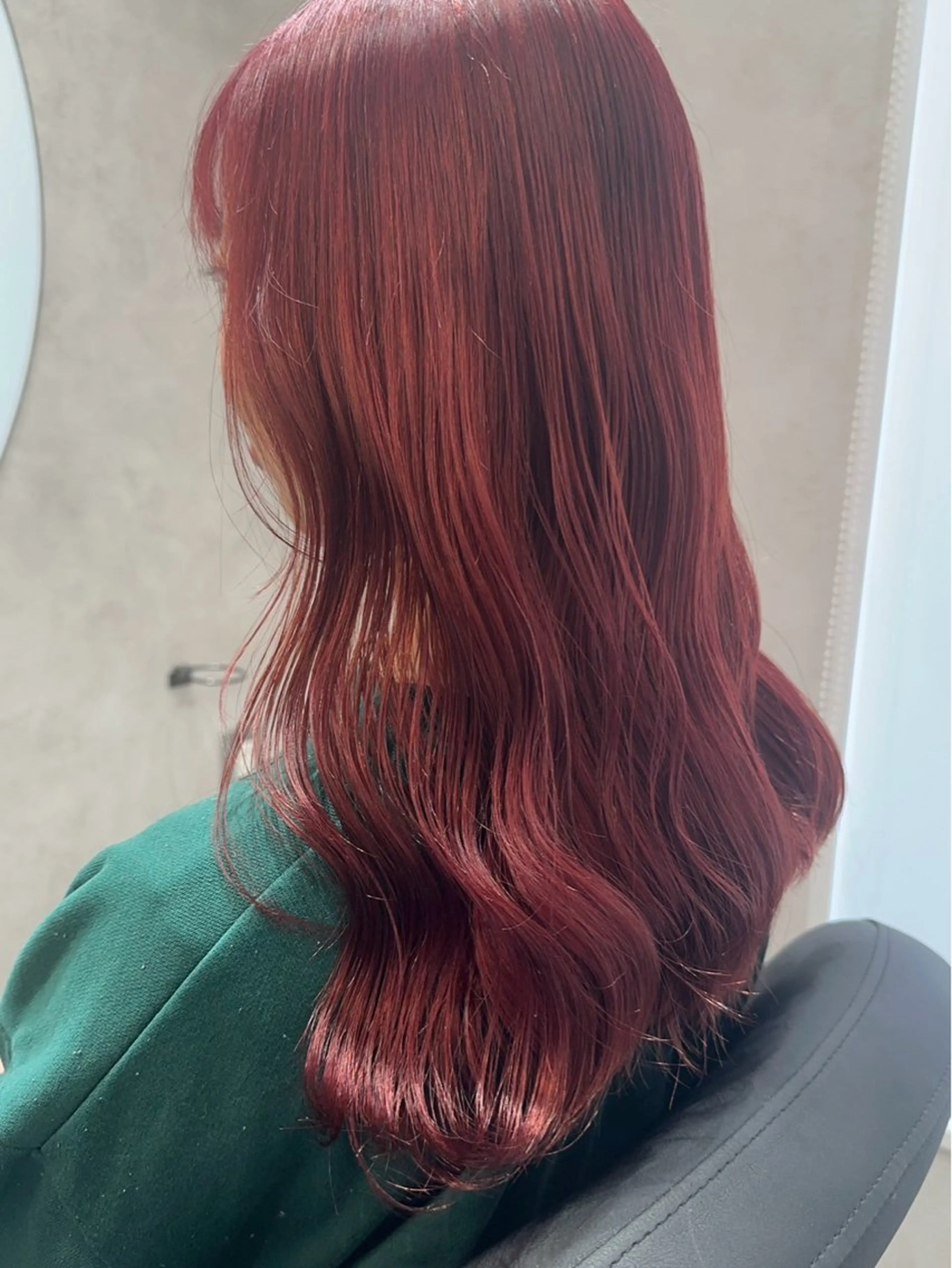 ロング 山﨑 心優のヘアスタイル