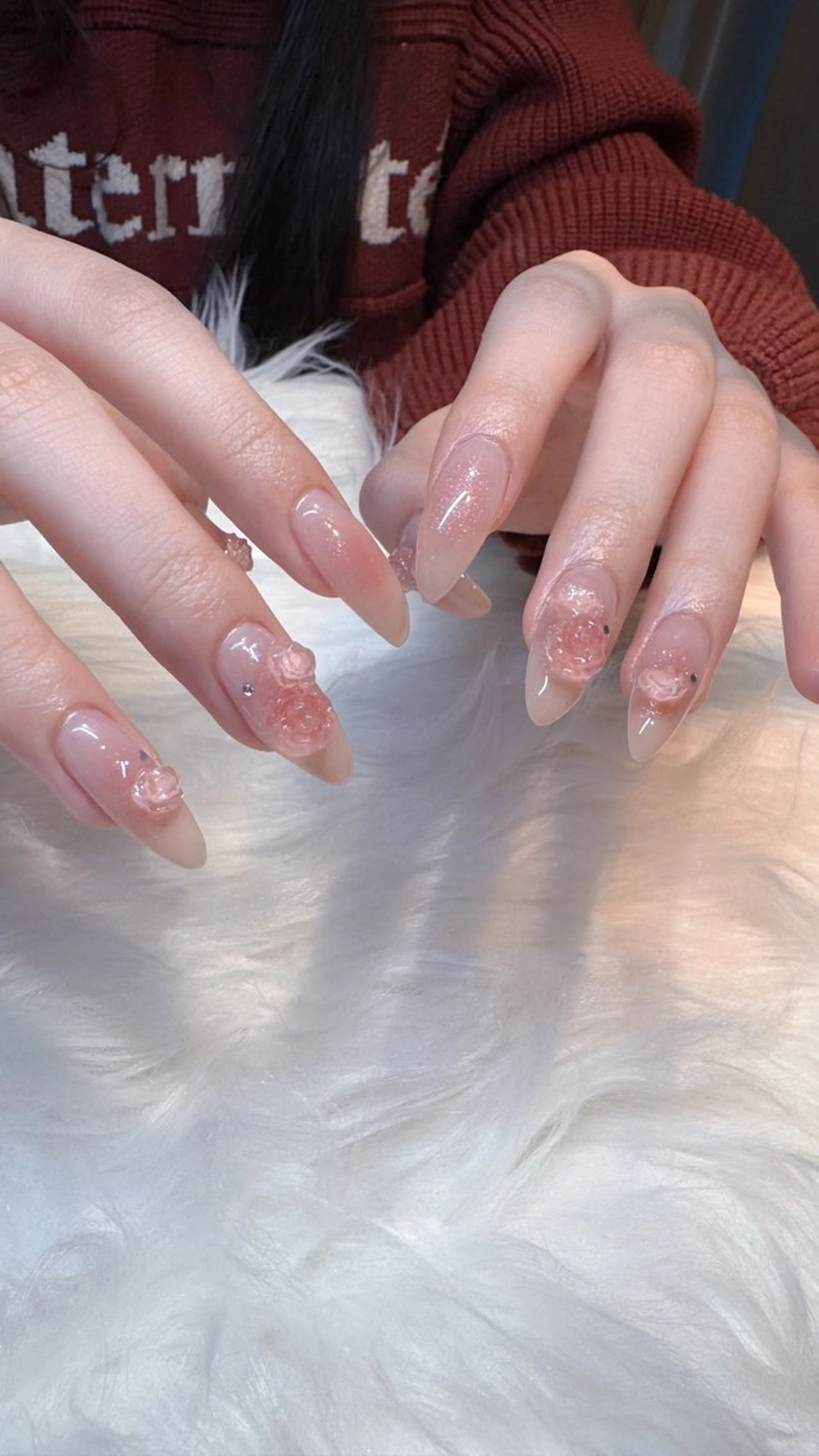 ネイル ハンドネイル 𝐘𝐔𝐊𝐈 💖のネイルデザイン