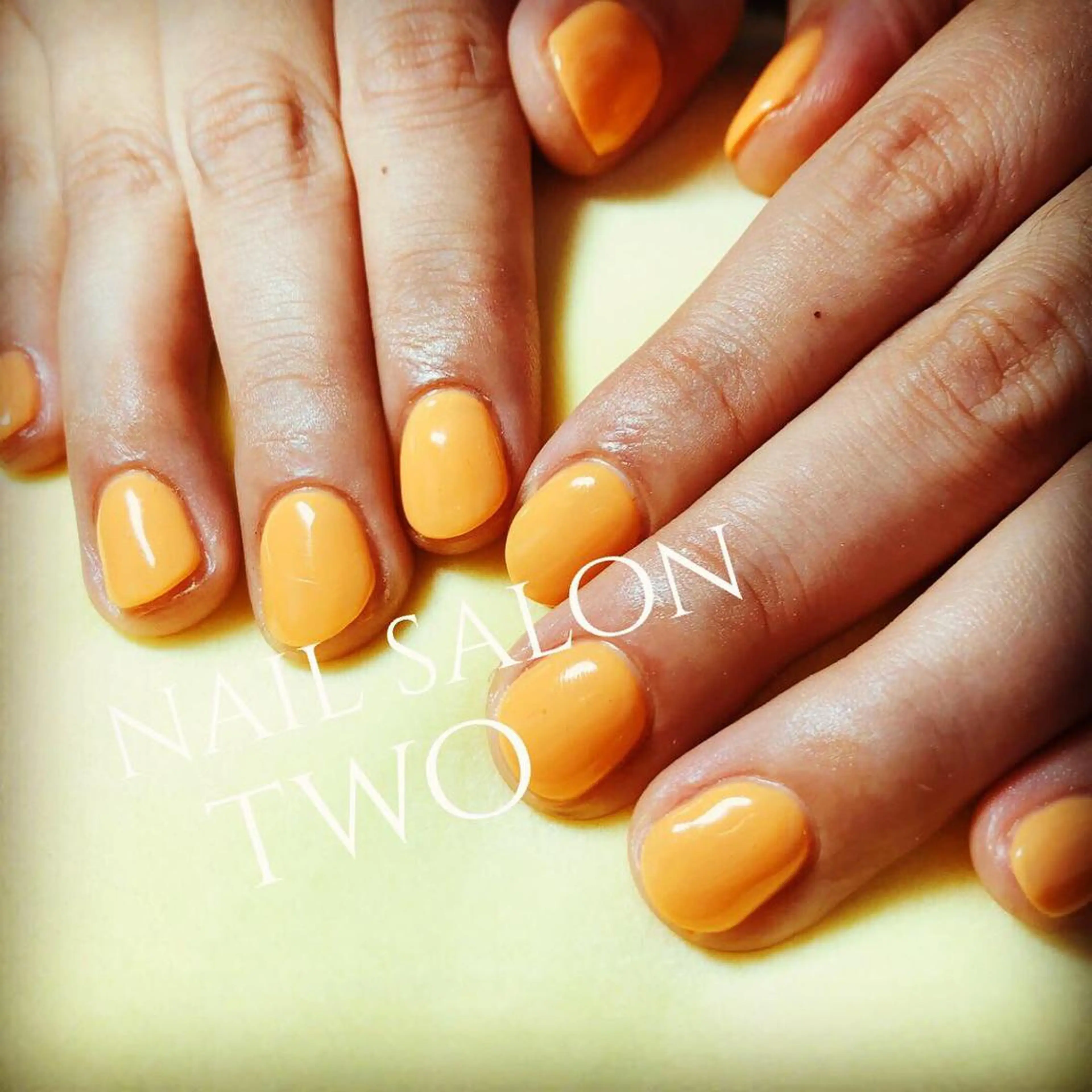 ネイル ワンカラーネイル two nailのネイルデザイン
