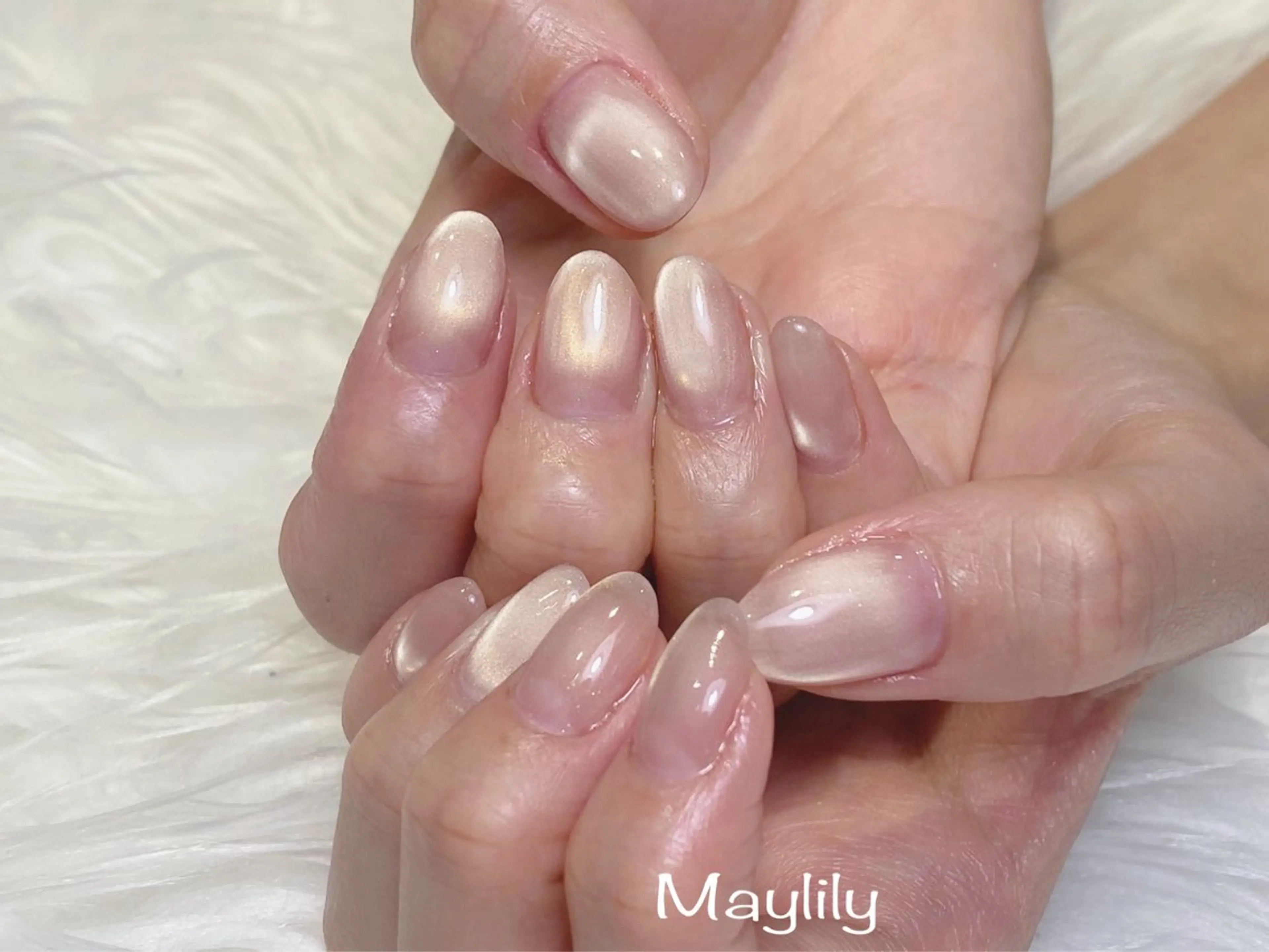 ネイル マグネットネイル ハンドネイル Nail salon Maylilyのネイルデザイン