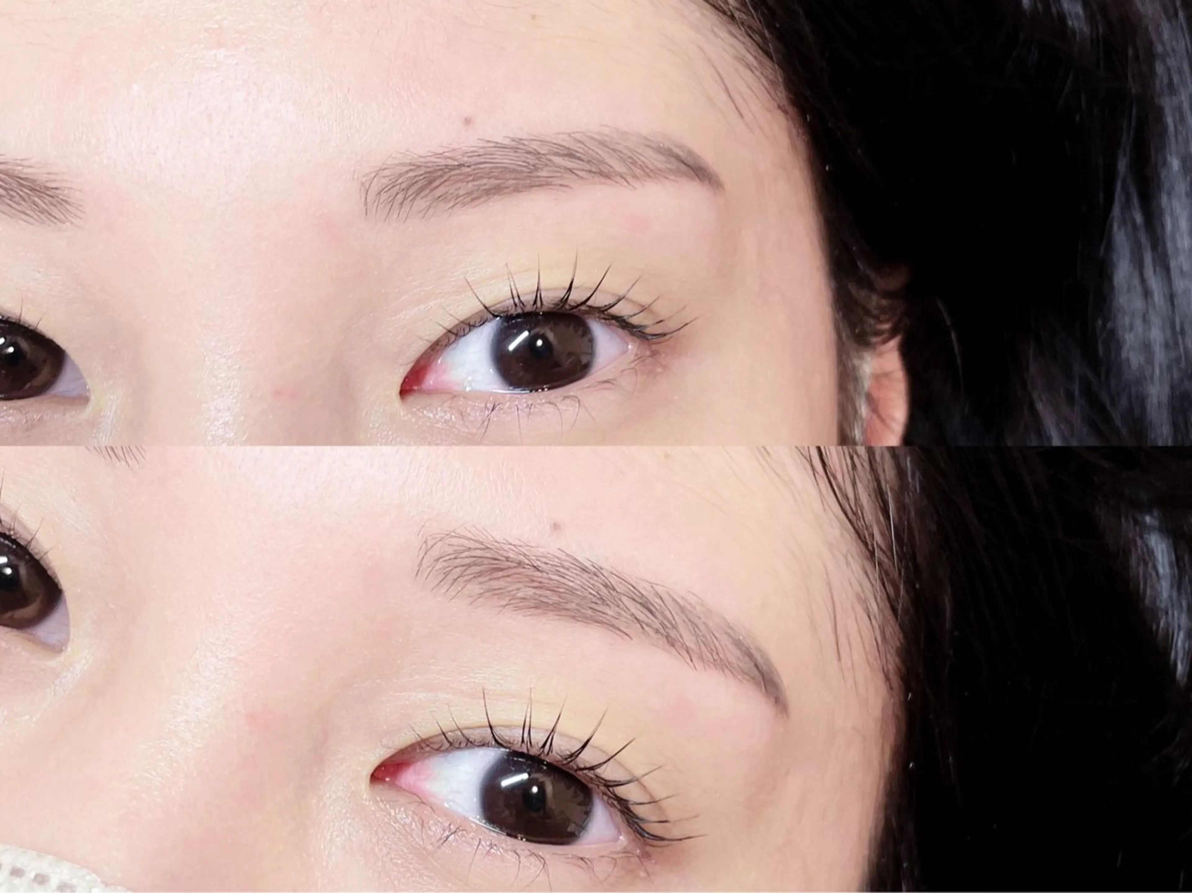 マツエク・マツパ 韓国風マツエク パリジェンヌラッシュリフト まつげパーマ 下まつげエクステ 一重×まつ毛パーマ マツパ 🎀Lino 中目黒 TAKAMI🐈のマツエク・マツパデザイン