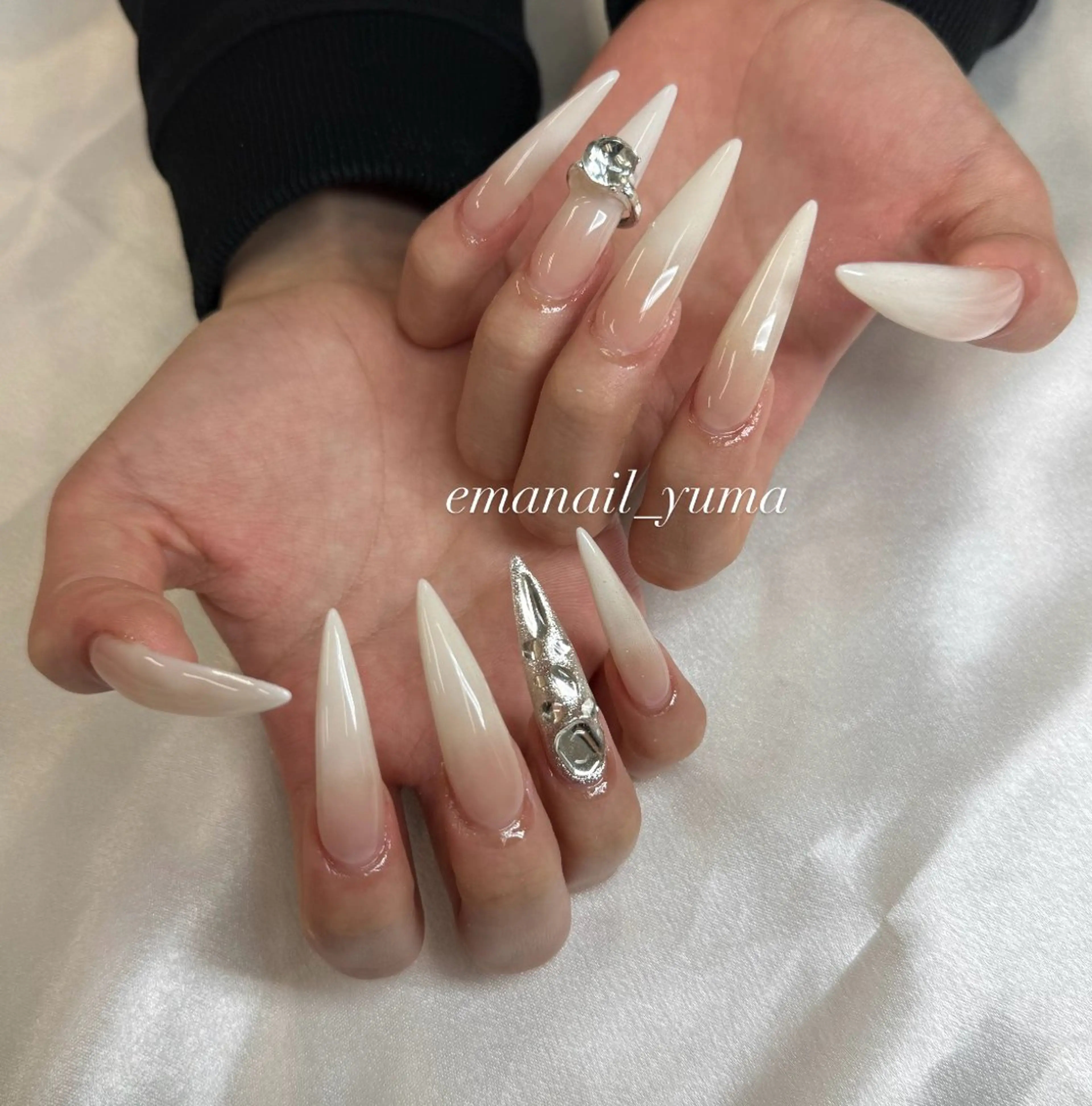 ネイル ハンドネイル emanail枚方店 yumaのネイルデザイン
