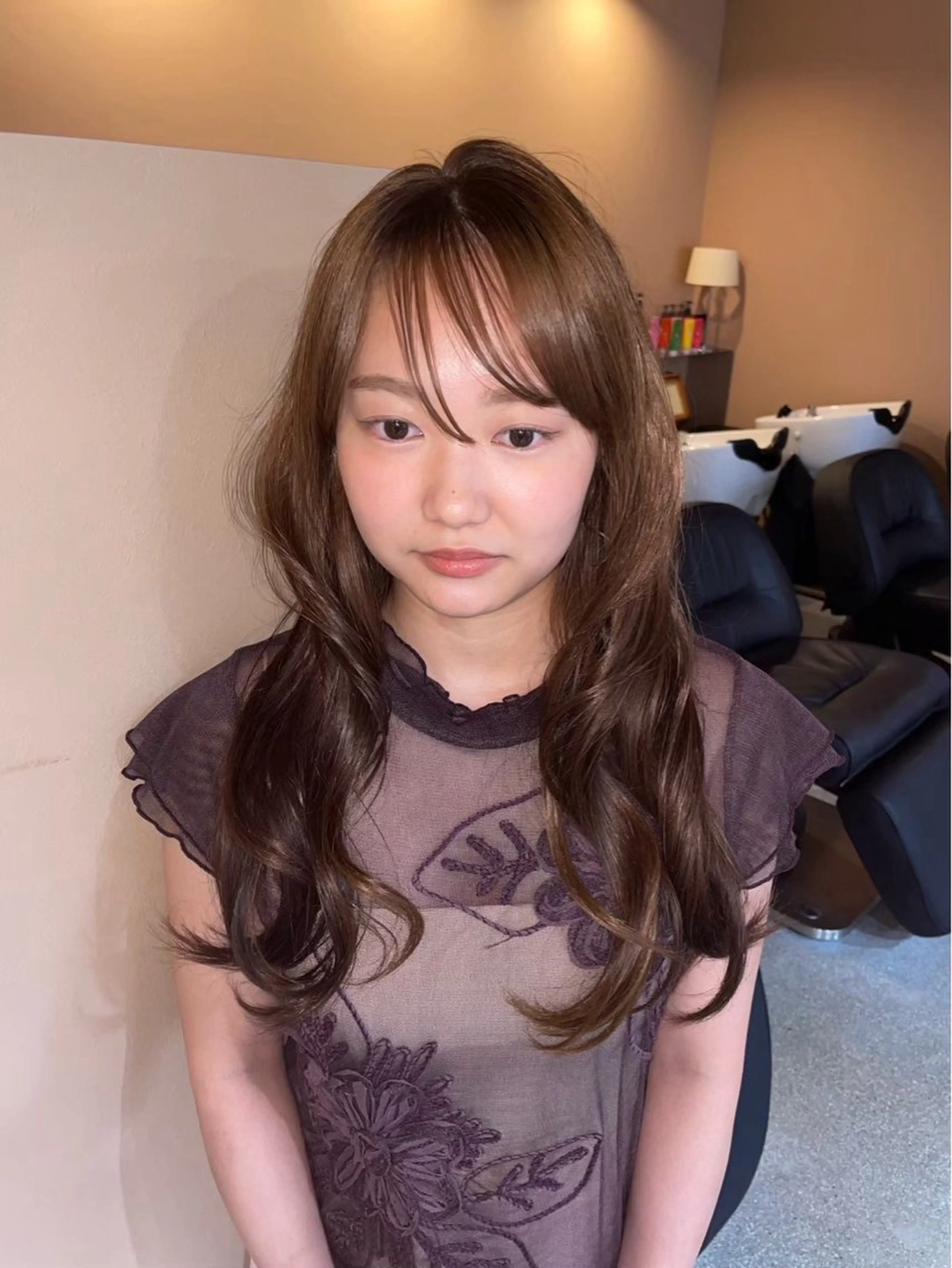 ロング メンズモデル募集中 YOKE reinaのヘアスタイル