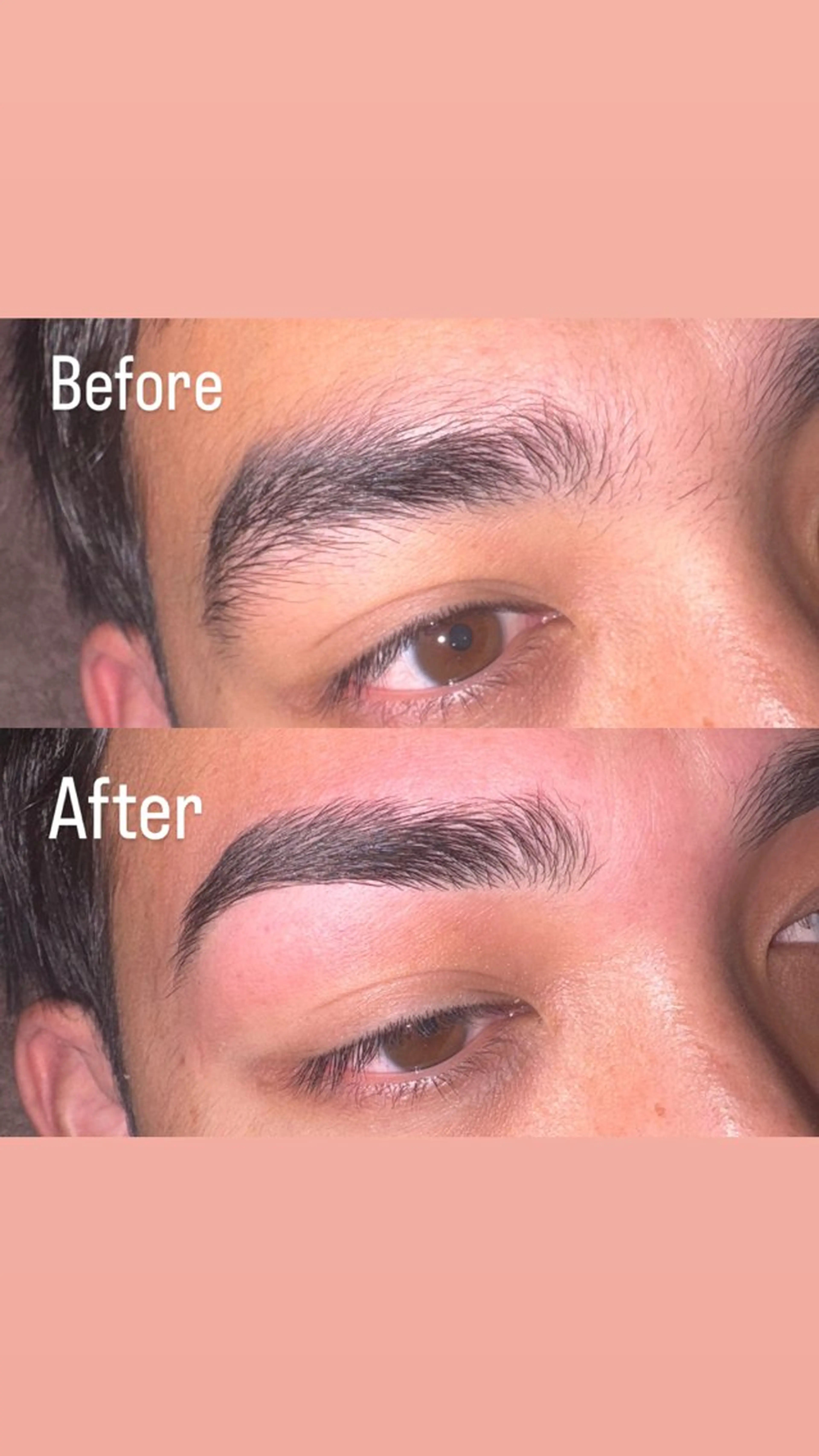 アイブロウ 眉毛ワックス脱毛 桑 奈都美の眉毛・アイブロウイメージ