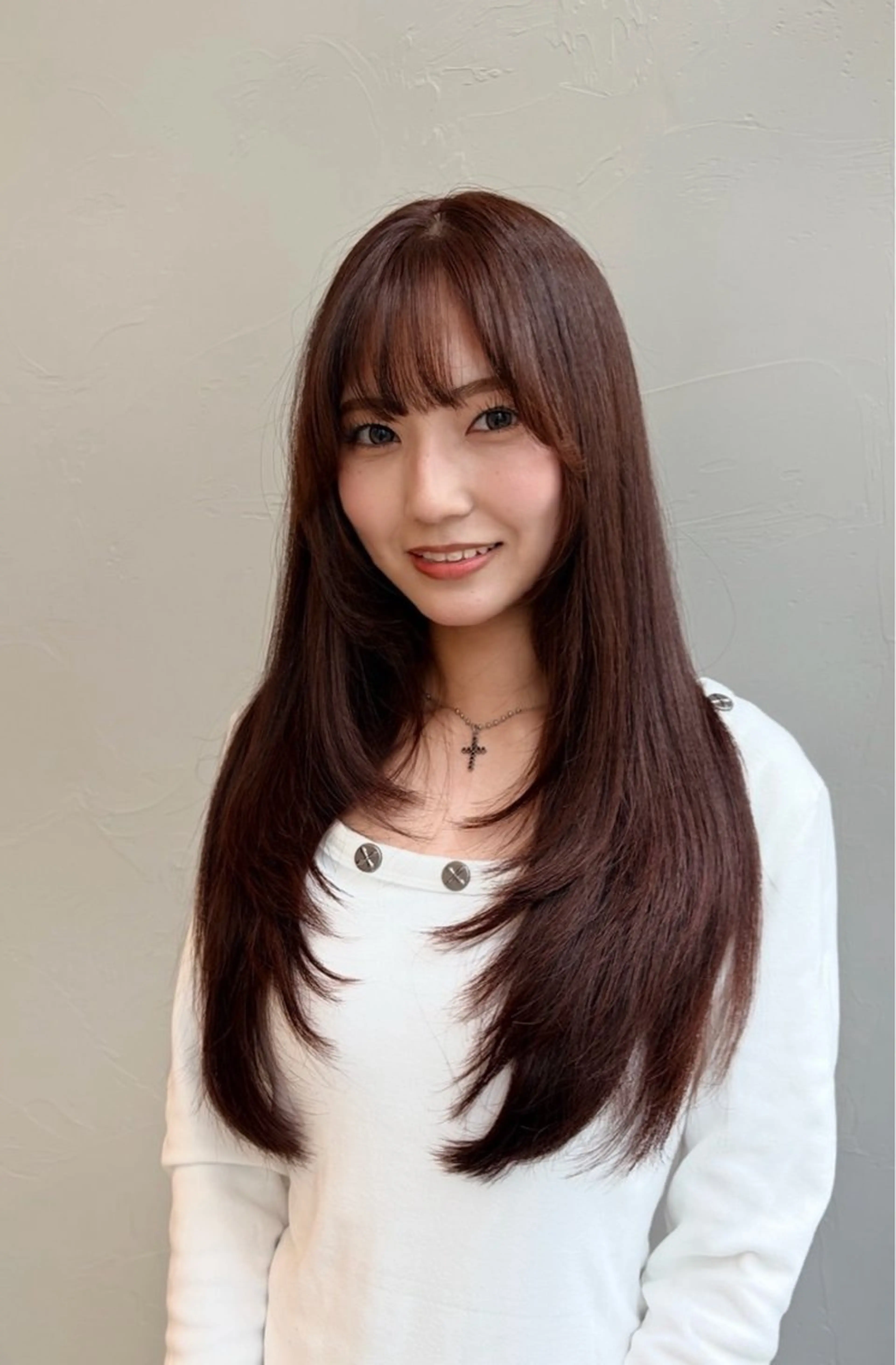 ロング カラー ボブ 髪質改善 韓国風ヘア レイヤーカット 似合わせカット ヘアカラー ピカイチ天神× M.SLASH所属・天神大名抜け感パーマ ラフパーマのその他イメージ