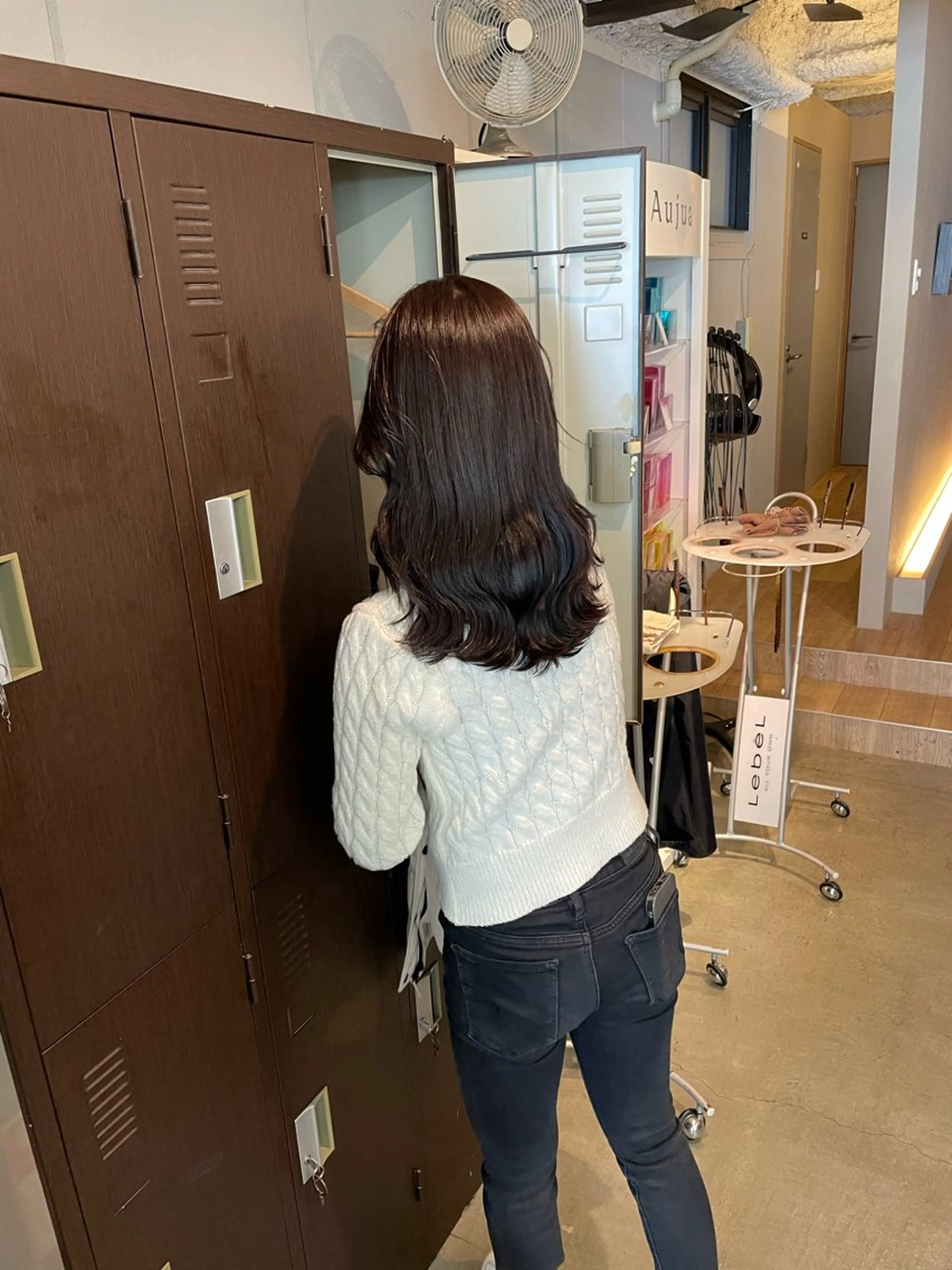 ロング カラー ライツ オオサカのヘアスタイル