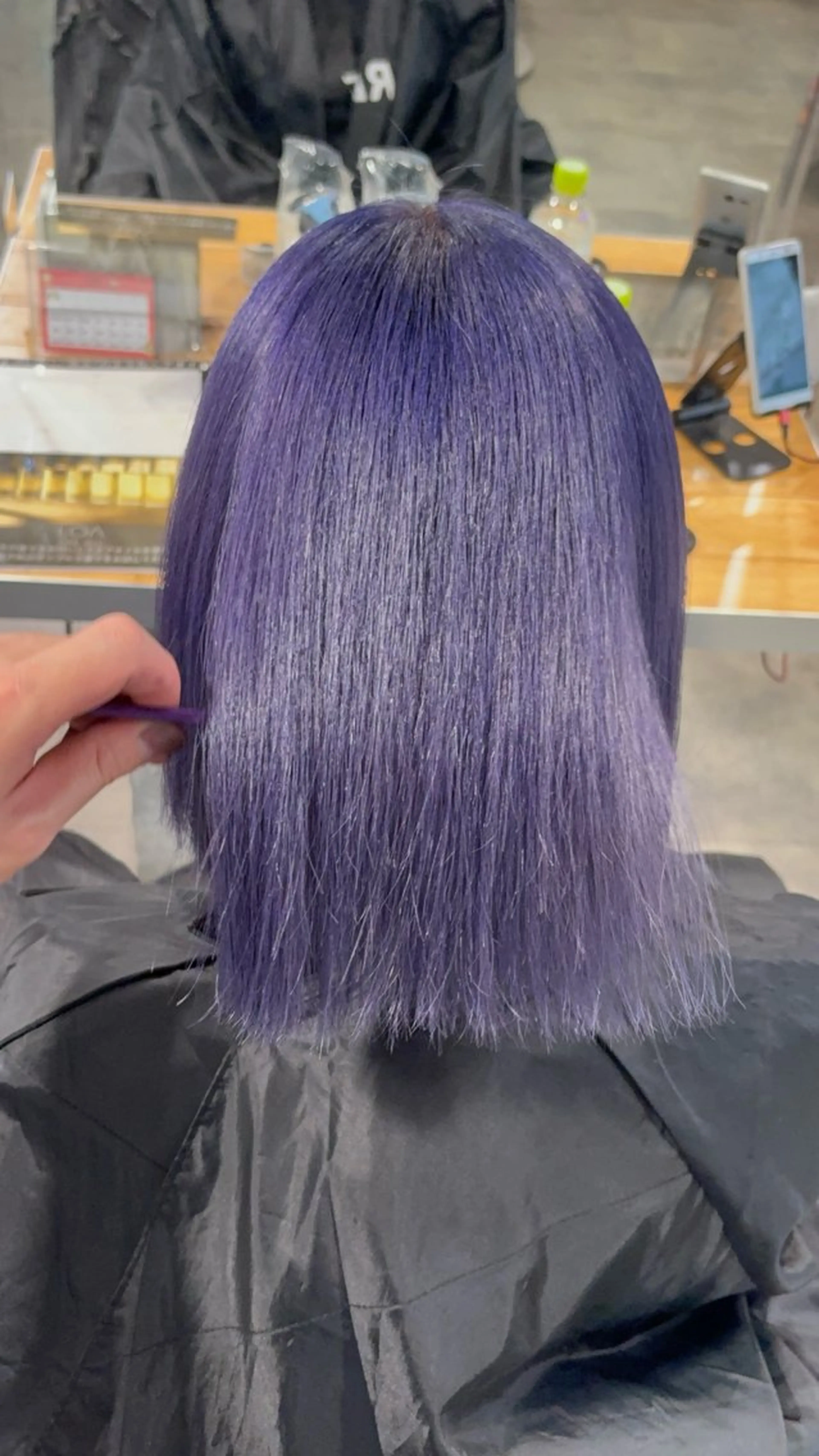 ロング カラー 🦋chisa🦋 暗髪韓国ヘア🤍のヘアスタイル