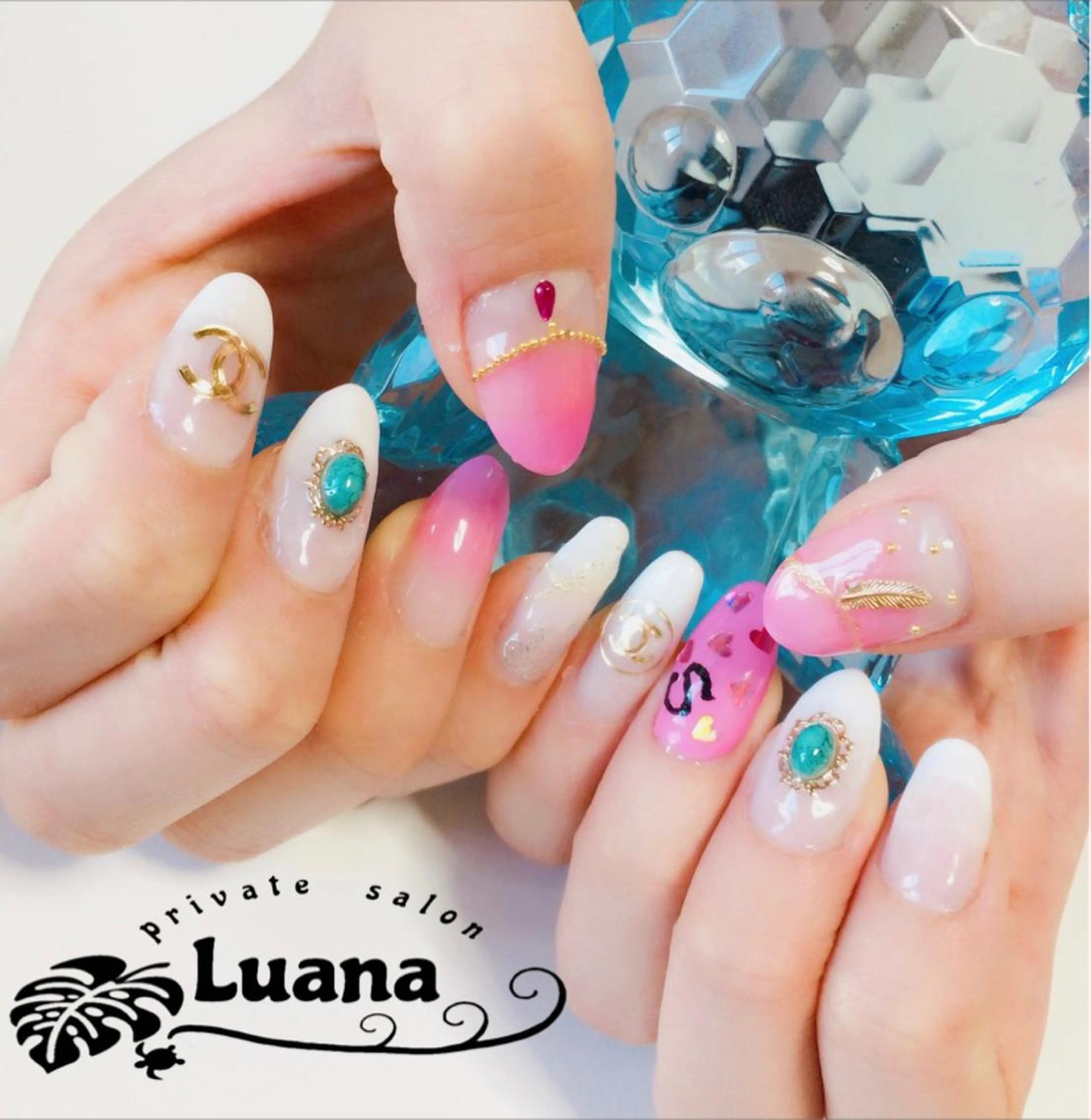 ネイル 自宅ネイルサロン ルアナのネイルデザイン