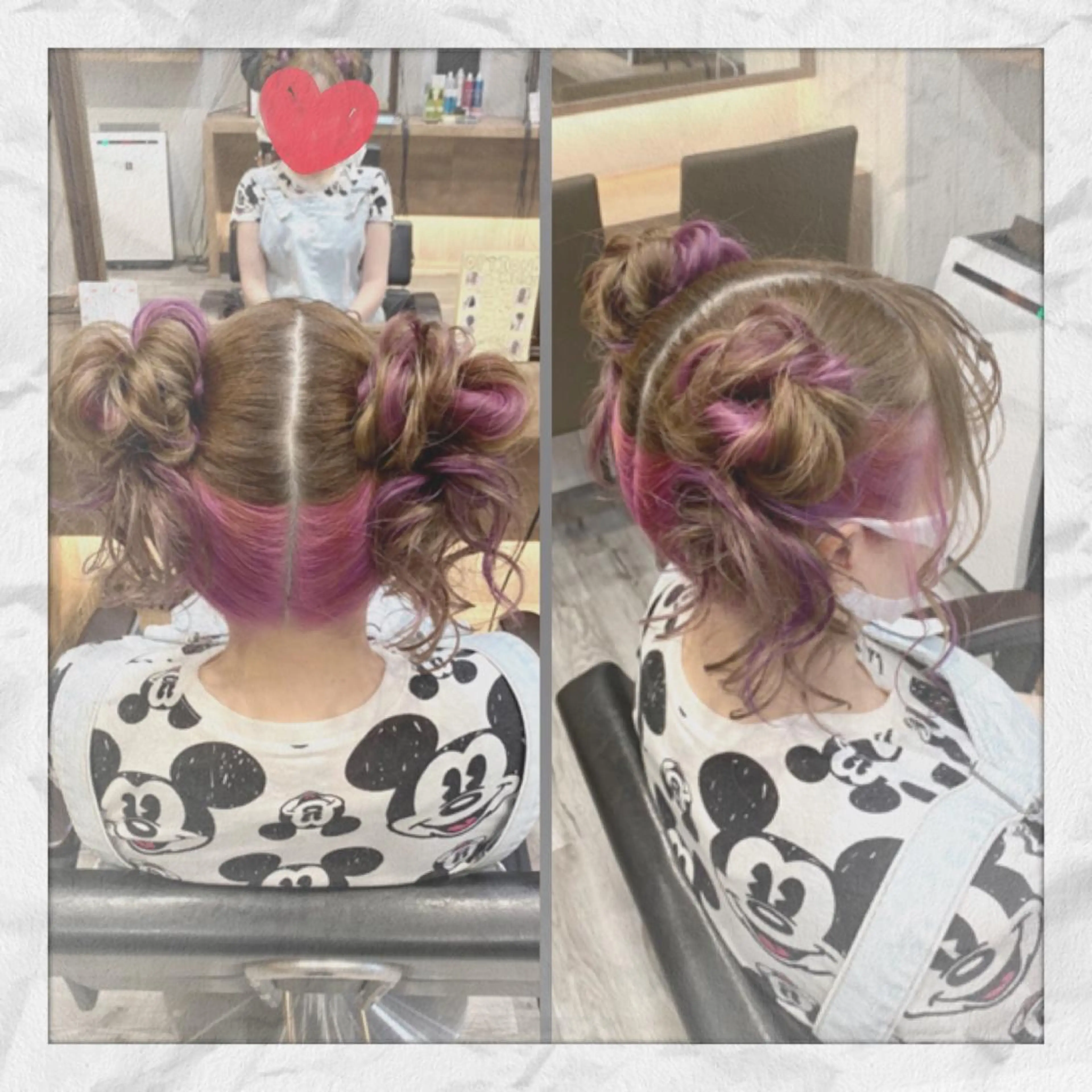 セミロング ヘアアレンジ ヘアセット ヘアセット/着付け 𓇼 まつもと𓇼のその他イメージ