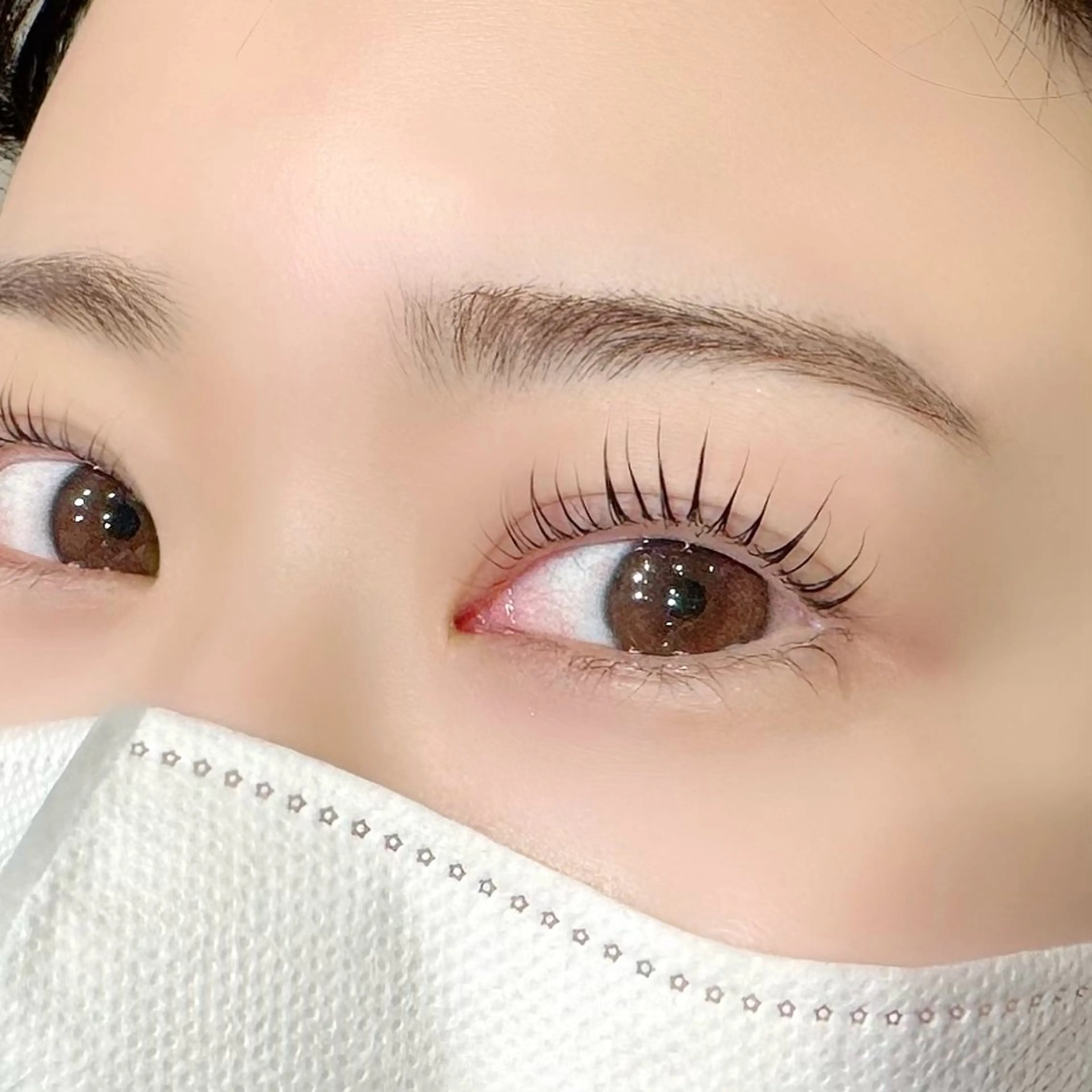 マツエク・マツパ カットモデル𓍲艶髪 🫧秋積日向のヘアスタイル