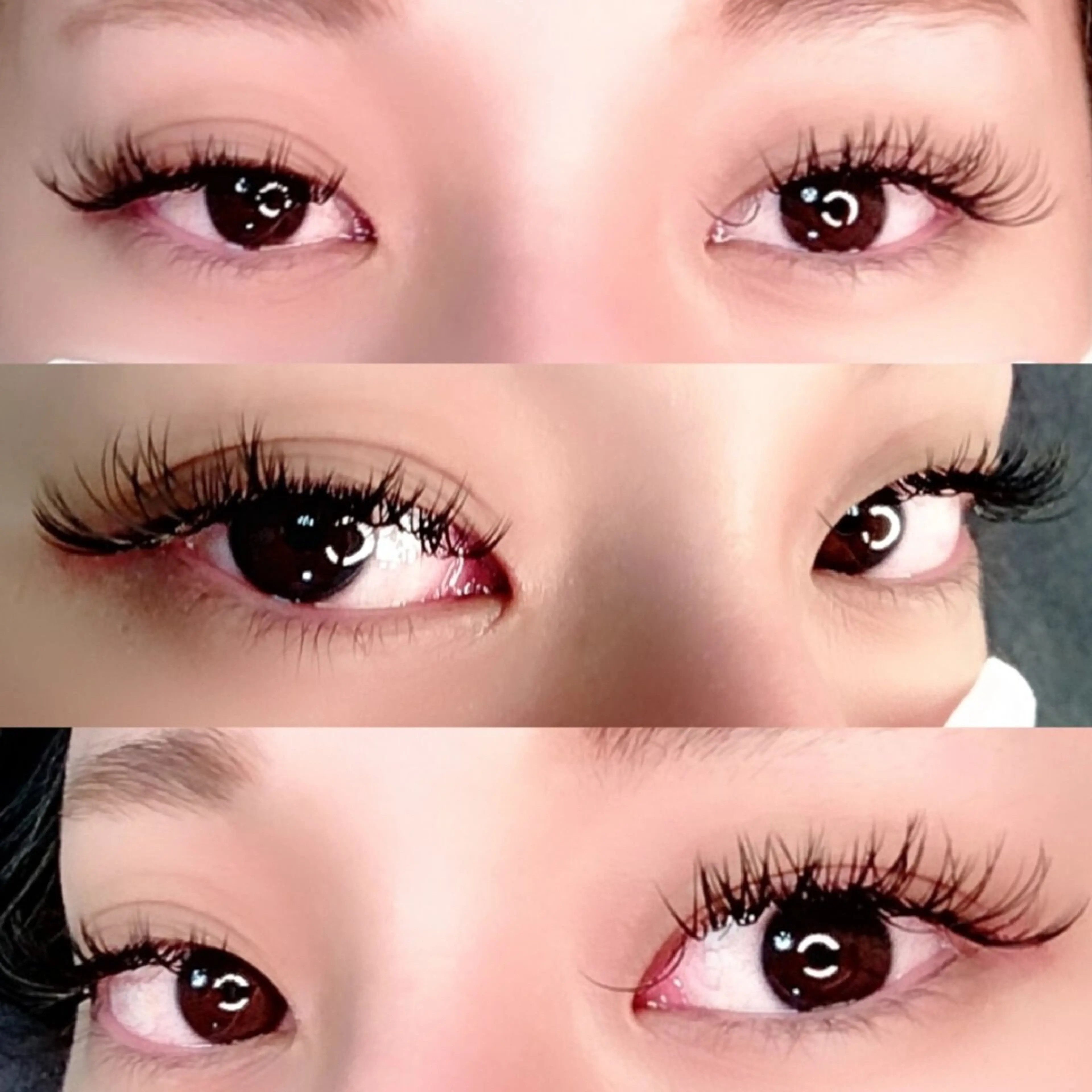 マツエク・マツパ 目尻長め linda ABEのマツエク・マツパデザイン