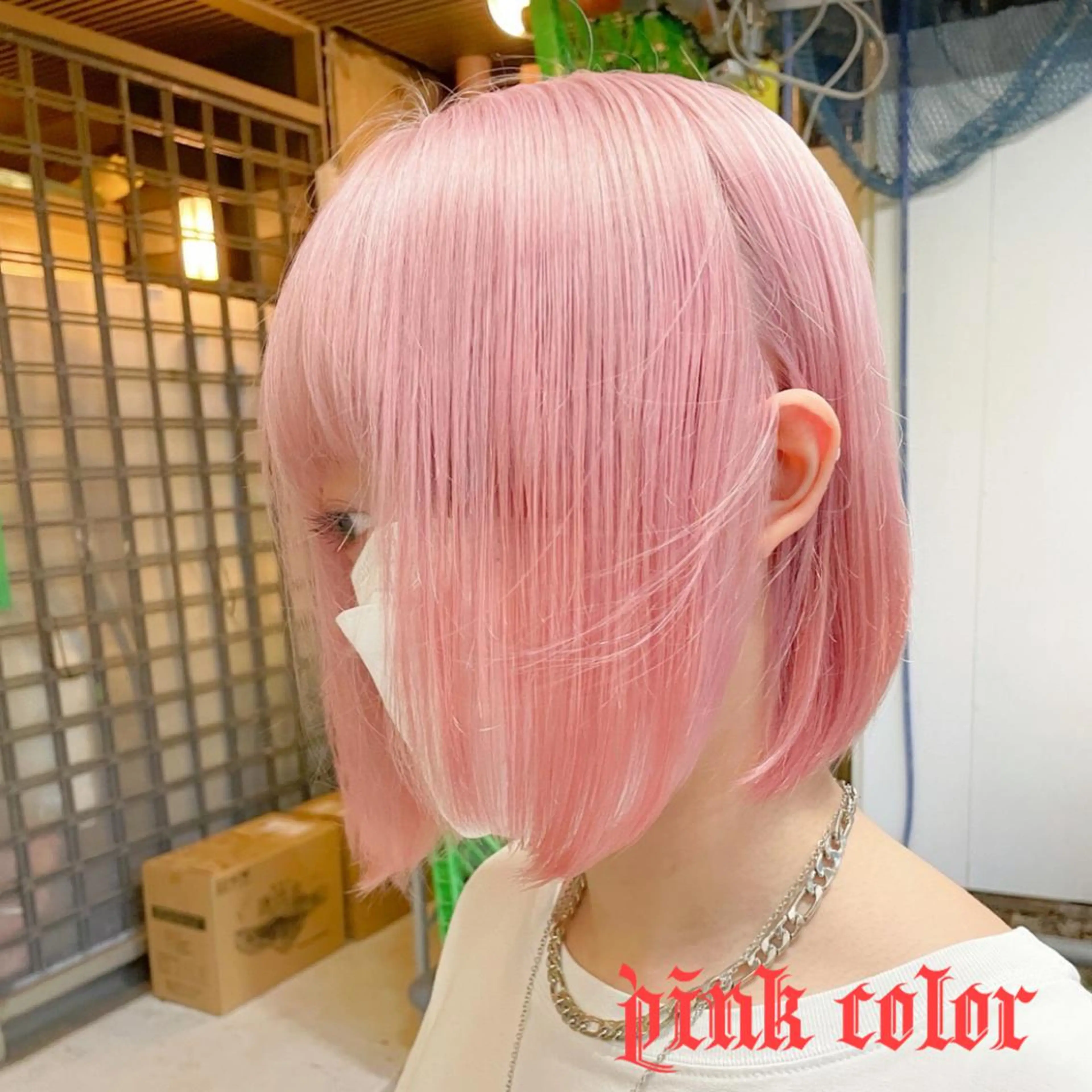 ミディアム カラー シールエクステ アクアカラー ブリーチ ケアブリーチ ダブルカラー メンズ特化🔥 渡邉愛斗のヘアスタイル