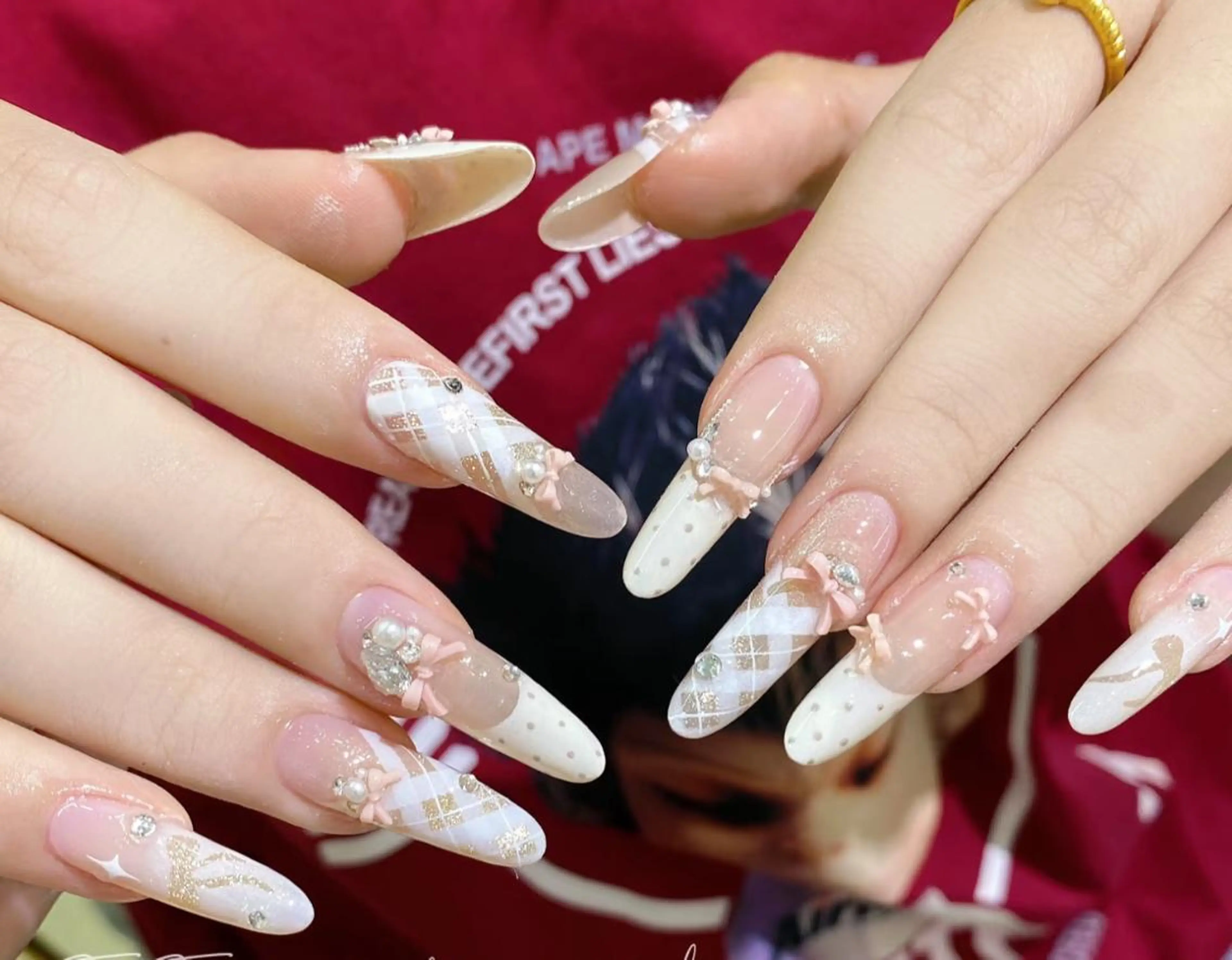 ネイル ハンドネイル By moonネイル 🌷ワンホン/韓国風のネイルデザイン