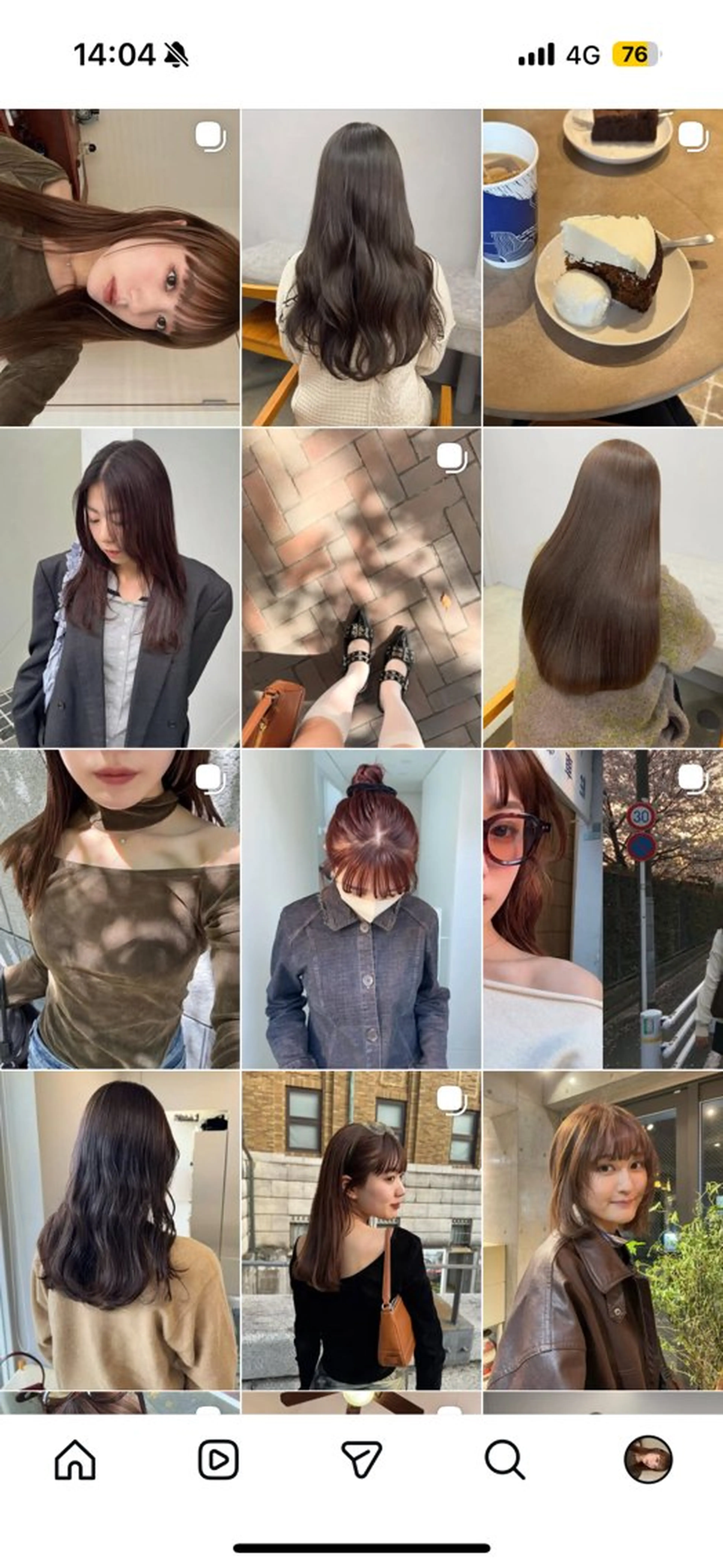 maina/透明感 ベージュ/ブラウンのヘアスタイル