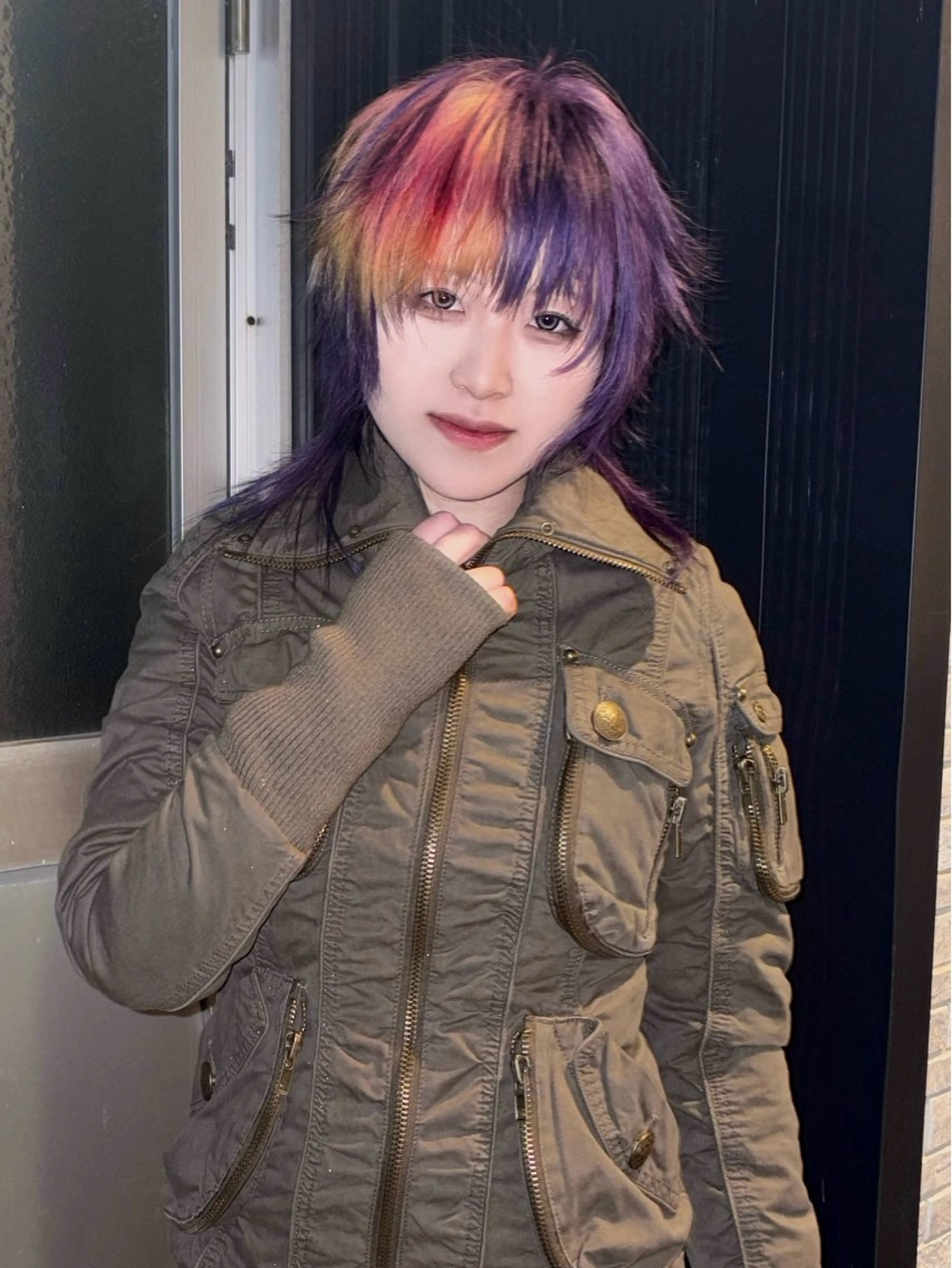 セミロング カラー ヘアカラー トリートメント コツ🧚ハイトーン /カラー/名古屋/栄のヘアスタイル