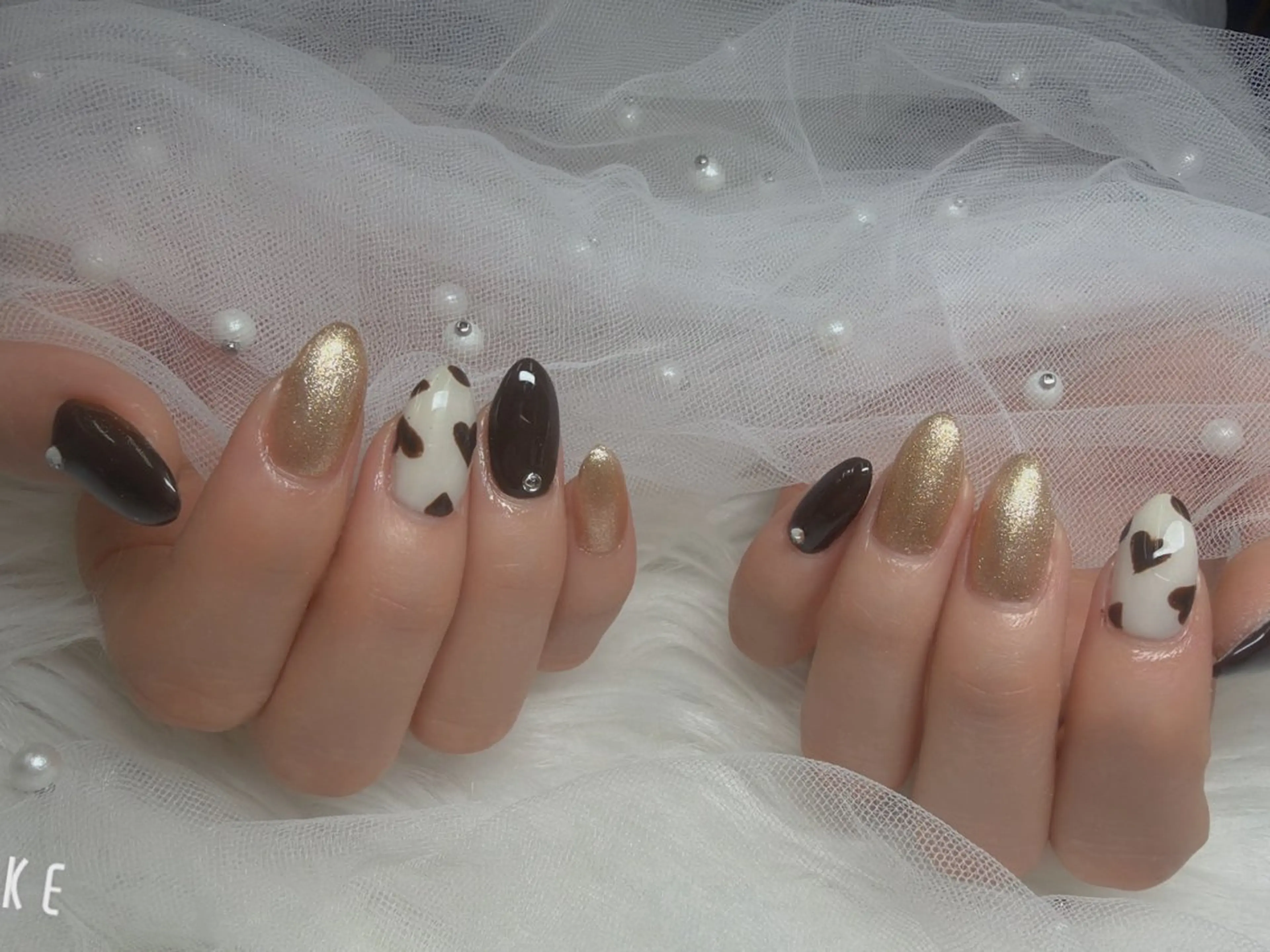 ミディアム 戸田 宏美のネイルデザイン