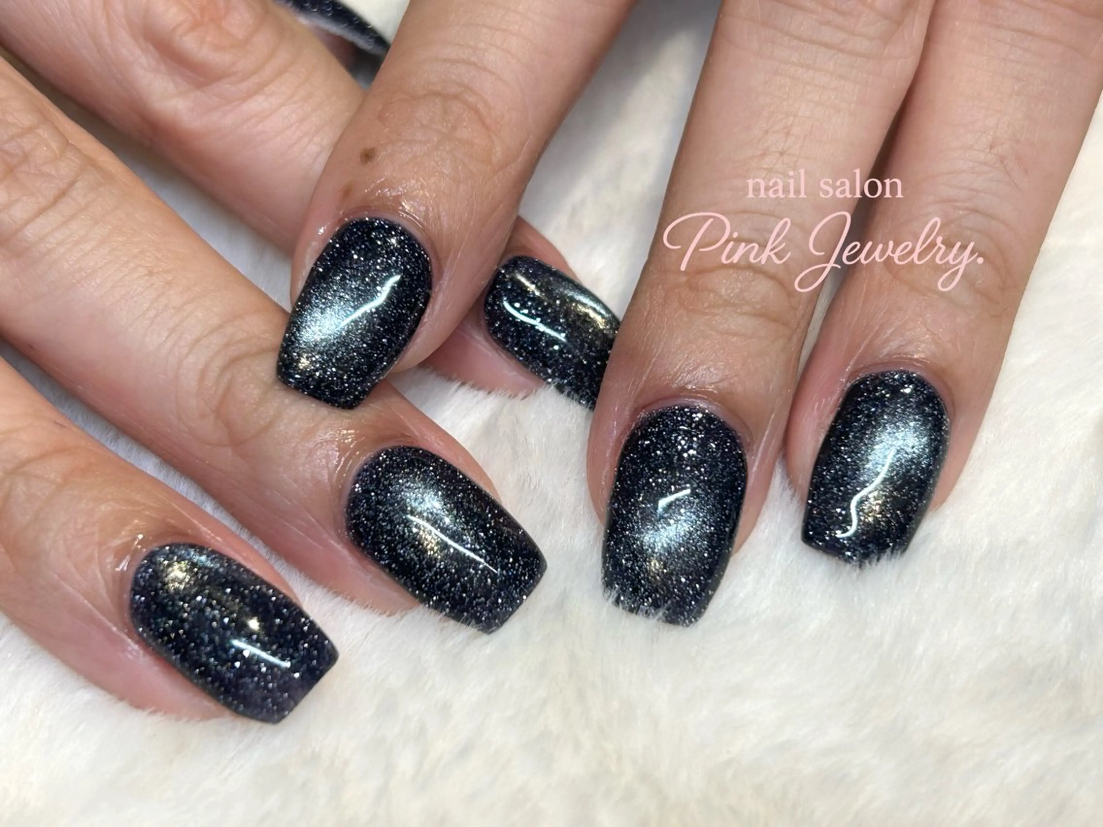 ハンドネイル💅🏻マグネットワンカラー✨※オフ代込みの写真