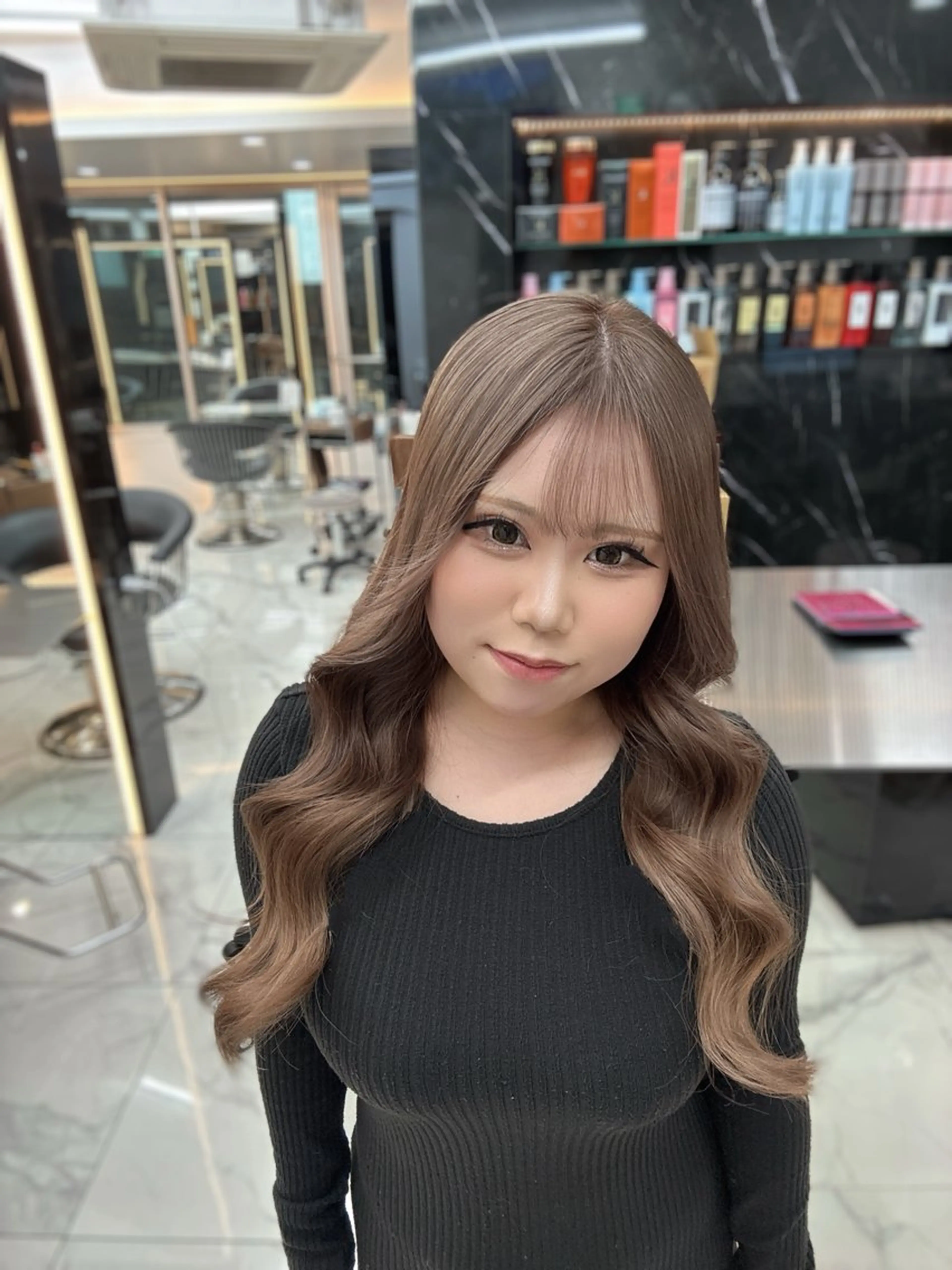 ロング カラー Lapis渋谷本店 Rikoのヘアスタイル