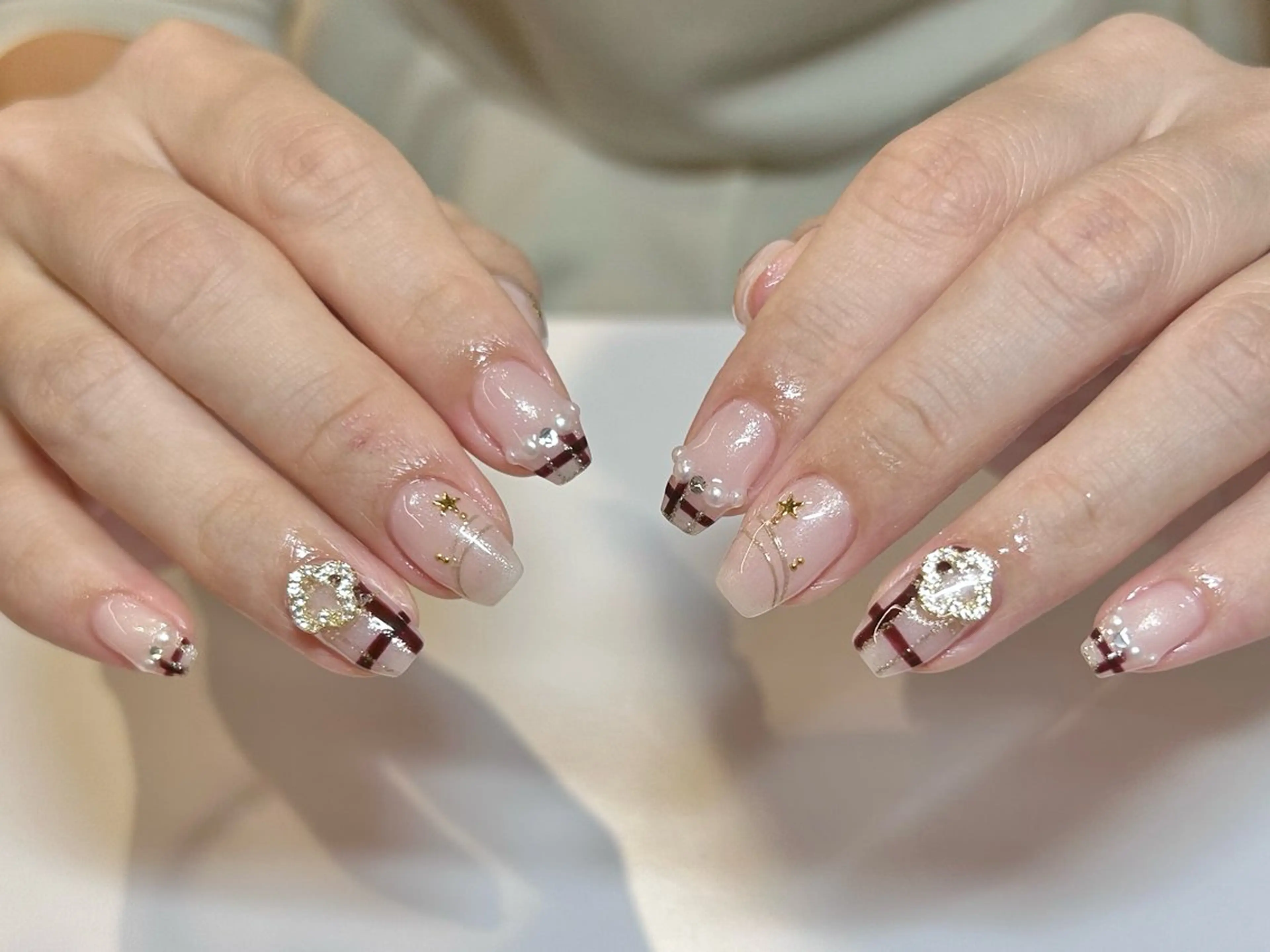 ネイル 冬ネイル クリスマス 髙橋 直央のネイルデザイン