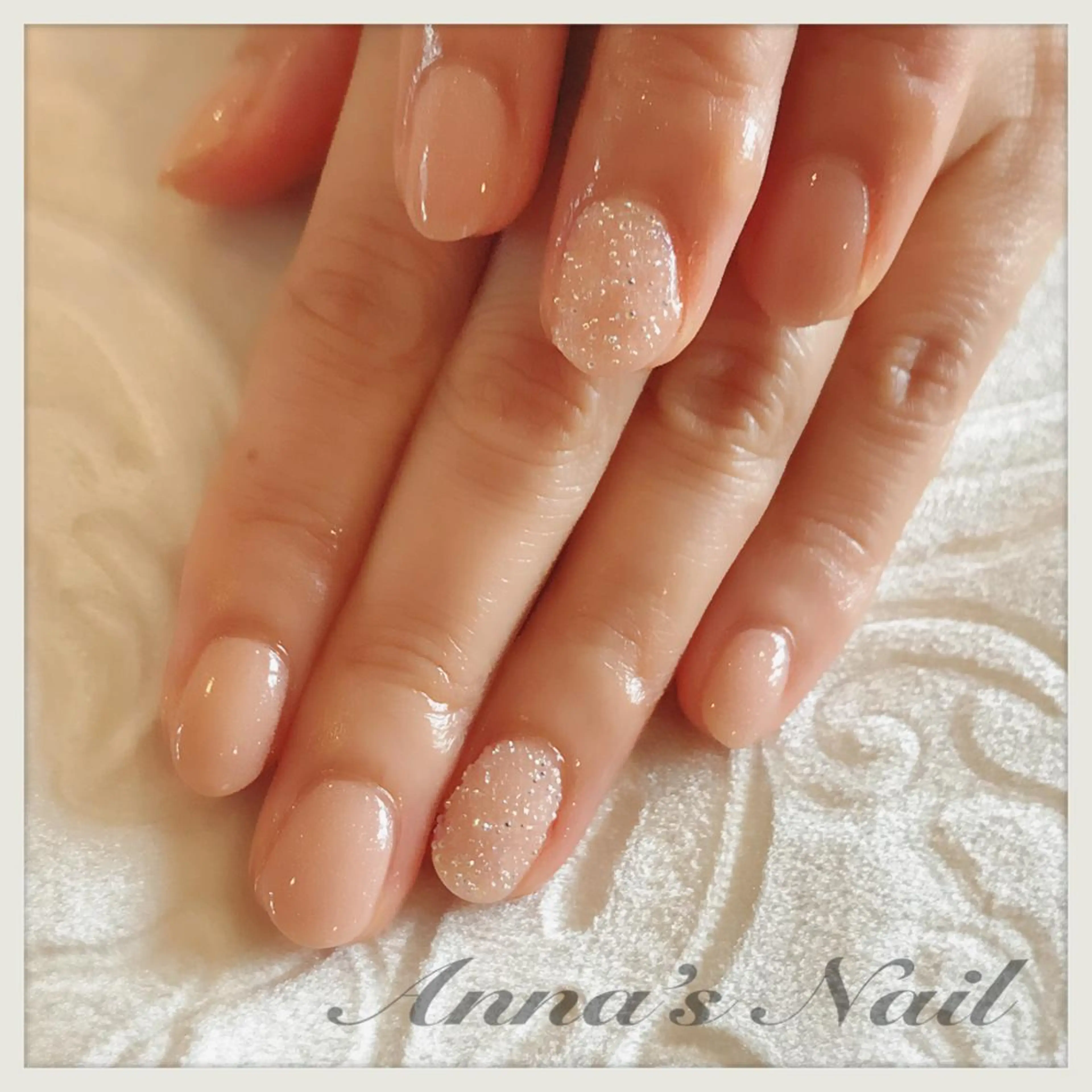 ネイル ワンカラーネイル シンプルネイル Anna’s Nail所属・清口 杏奈のネイルデザイン