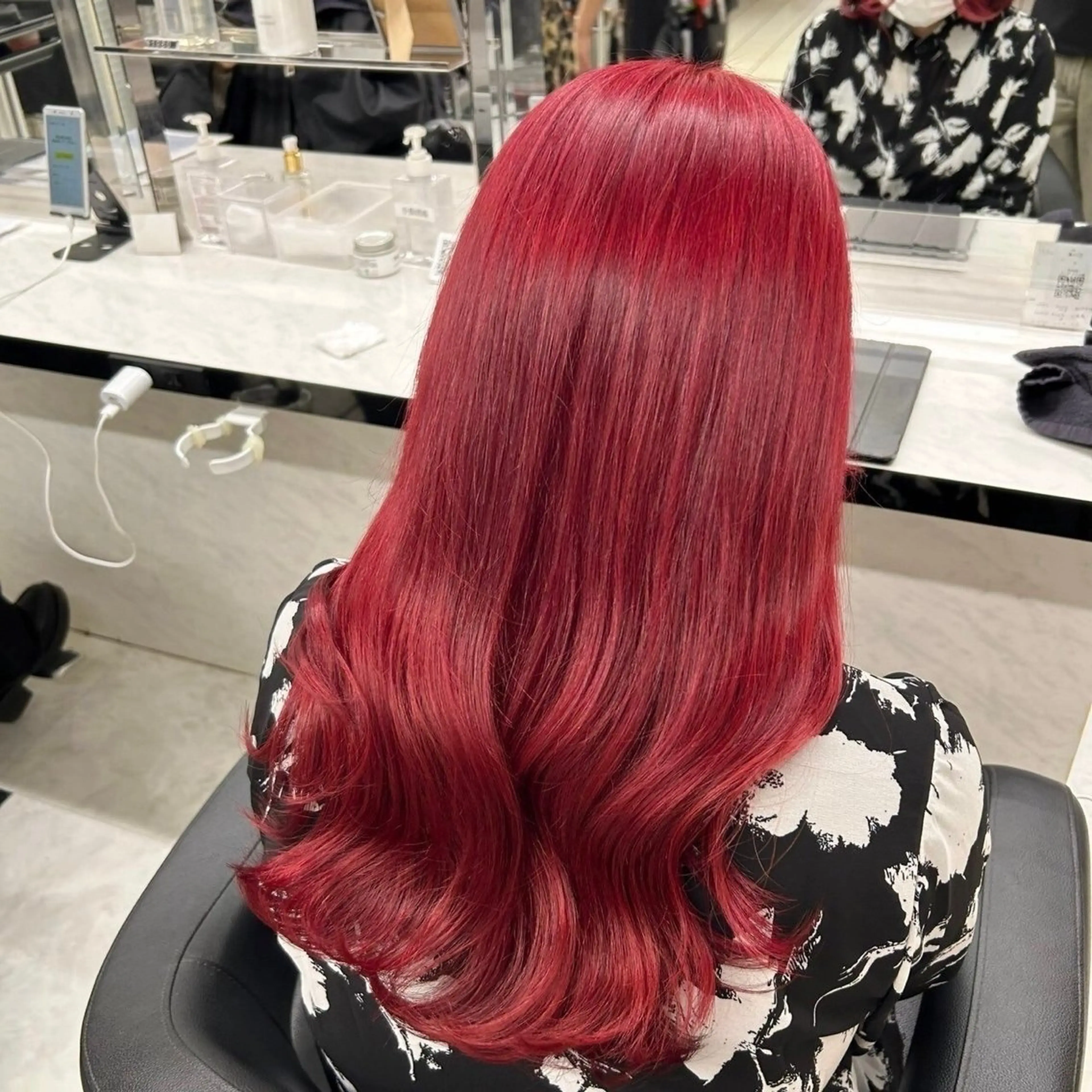 カラー girlな暖色ヘア 🪽🫧ハルナ🎀のヘアスタイル