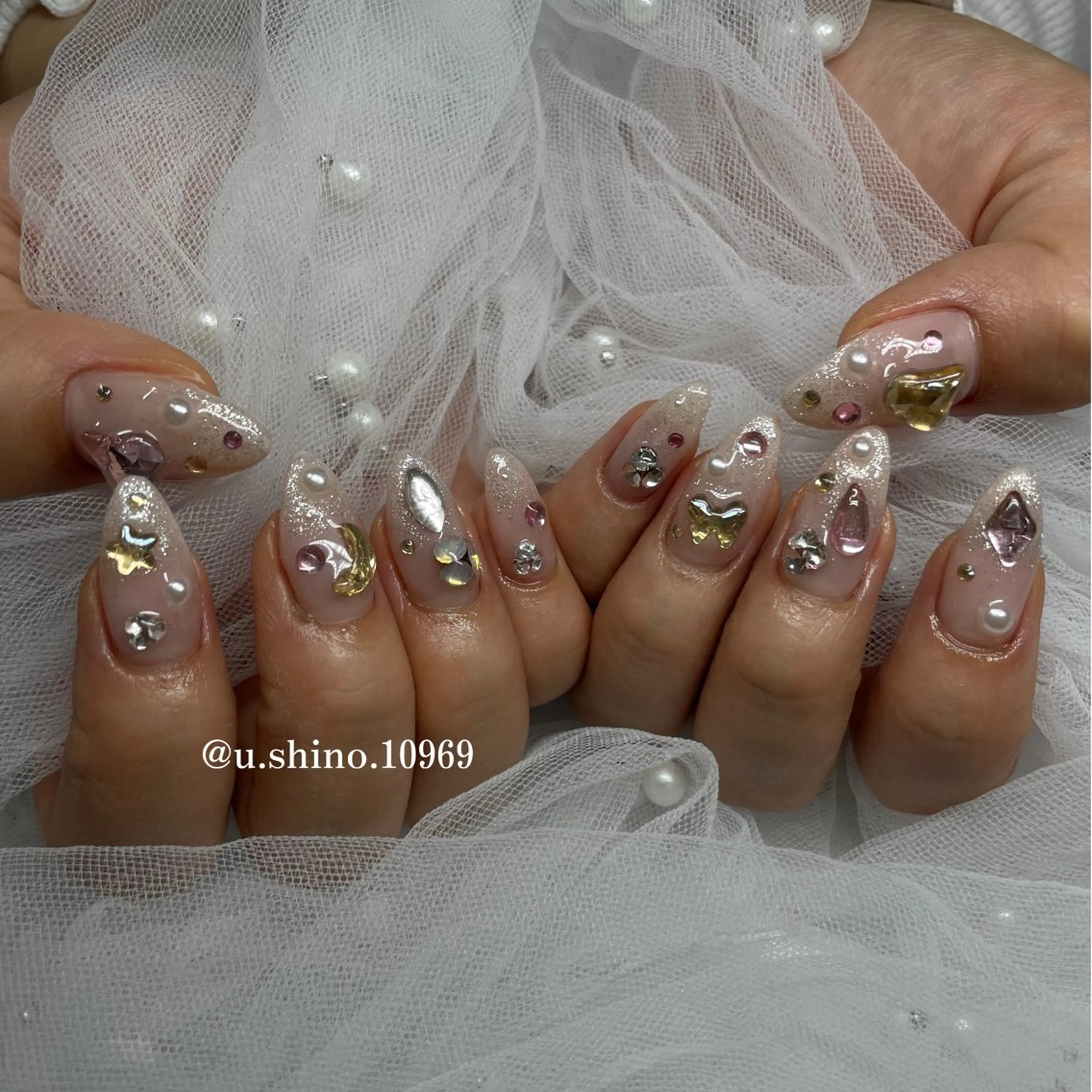 ネイル ハンドネイル MoonLight SHINOのネイルデザイン