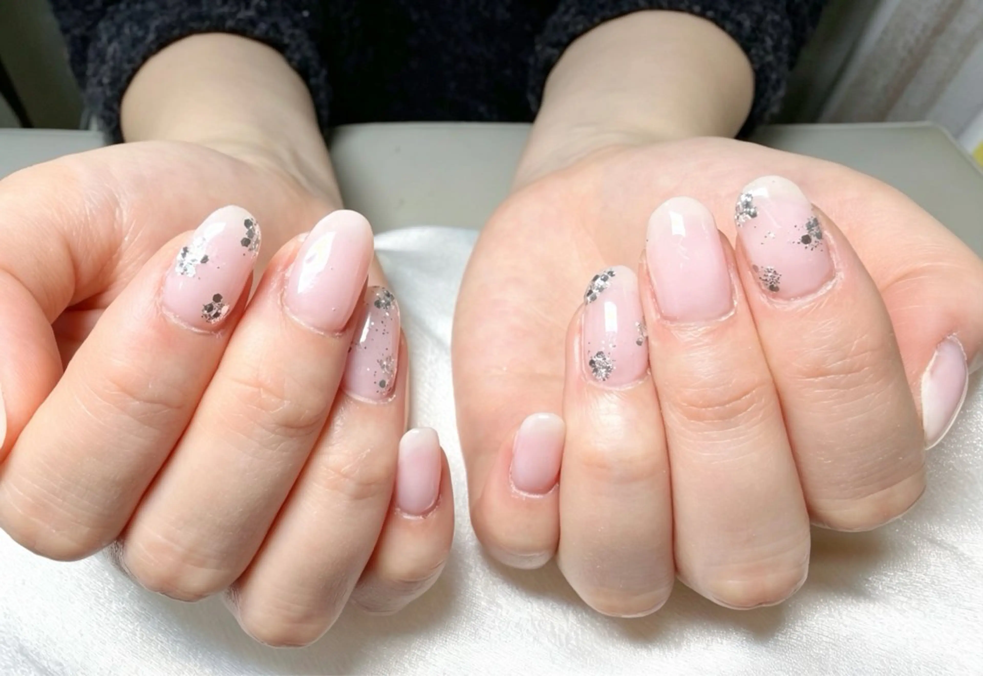 ネイル オフィスネイル ピンク ウ ラナのネイルデザイン