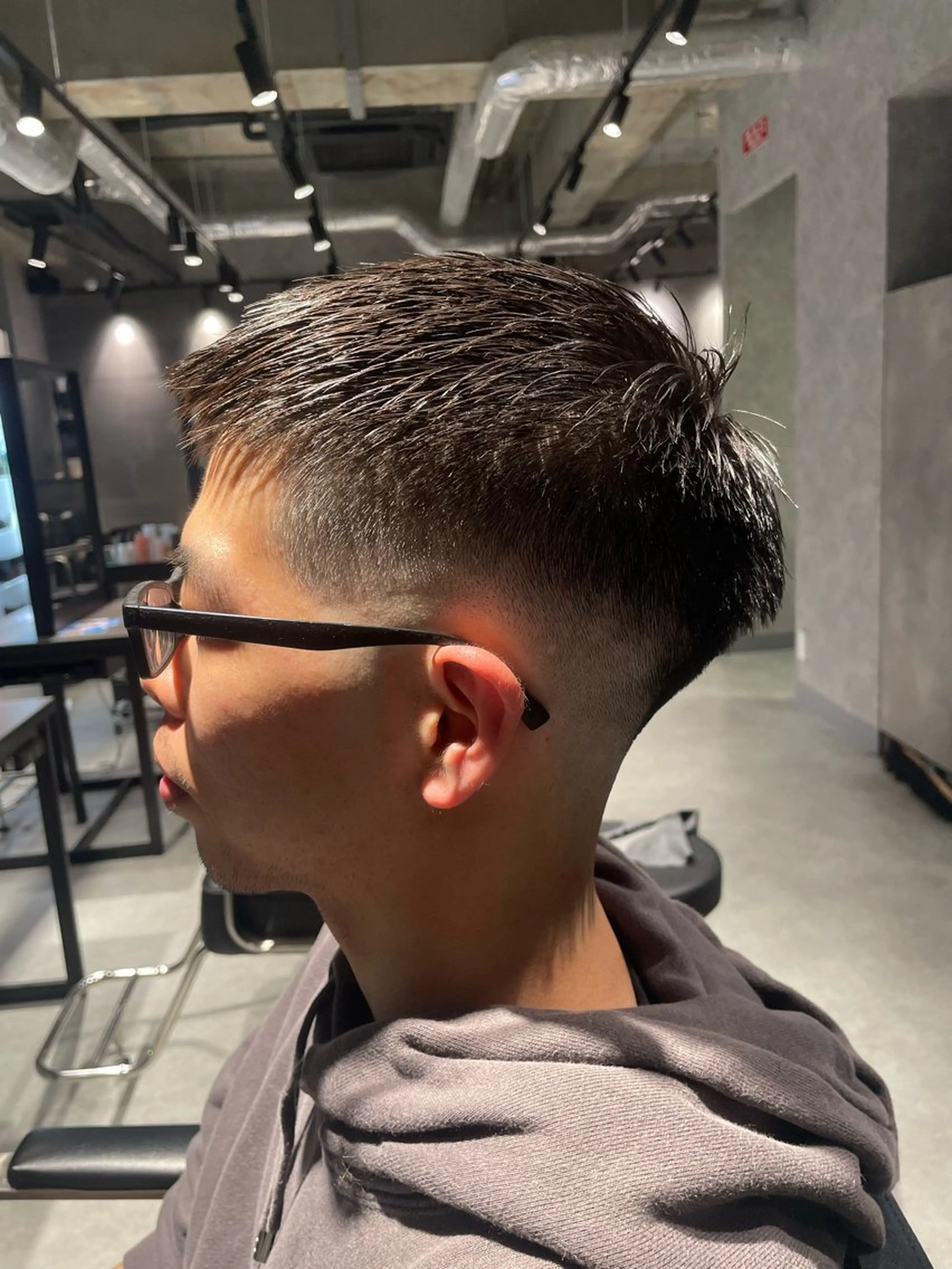 ショート メンズ 熊谷 真希のヘアスタイル