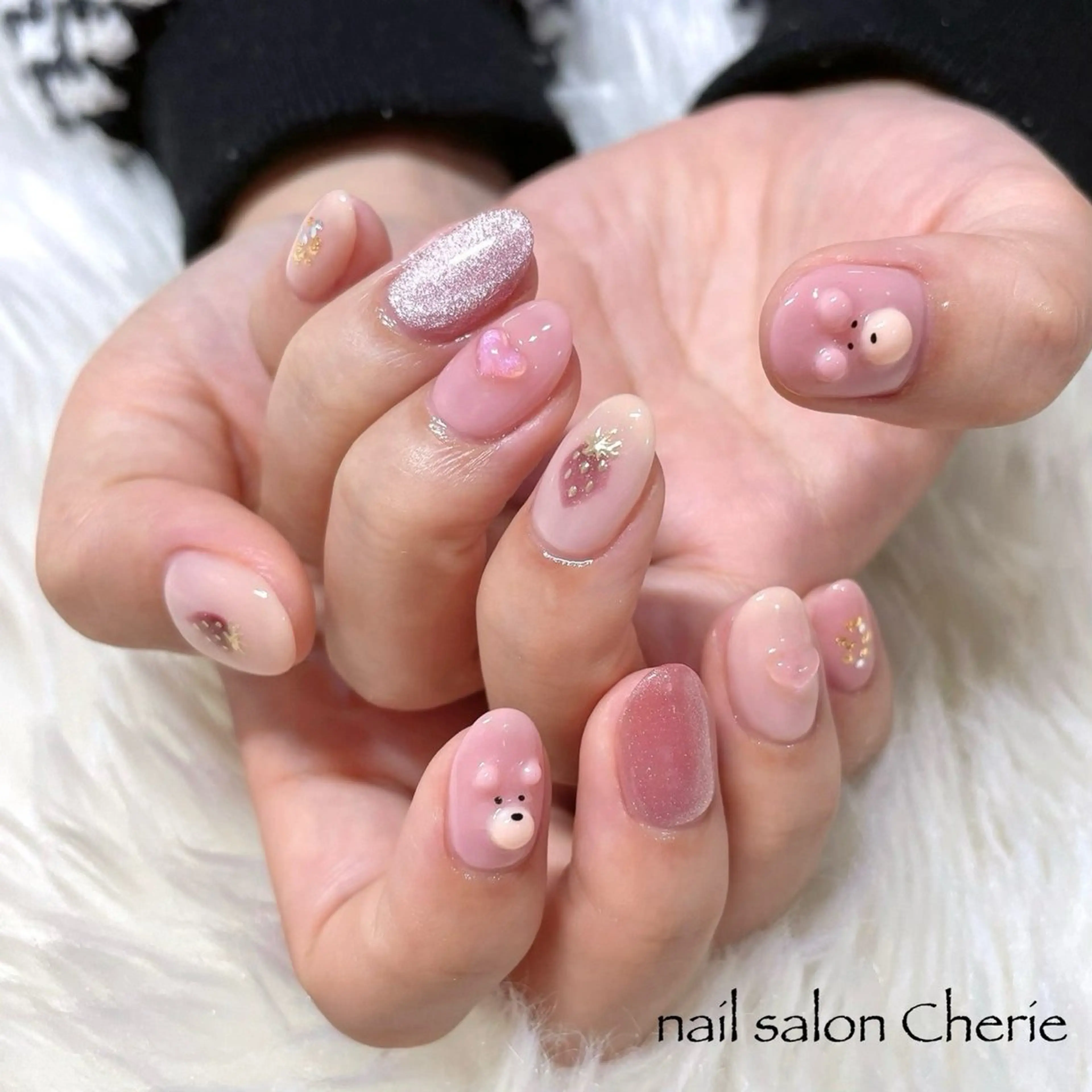 ネイル ハンドネイル nail salon Cherieのネイルデザイン