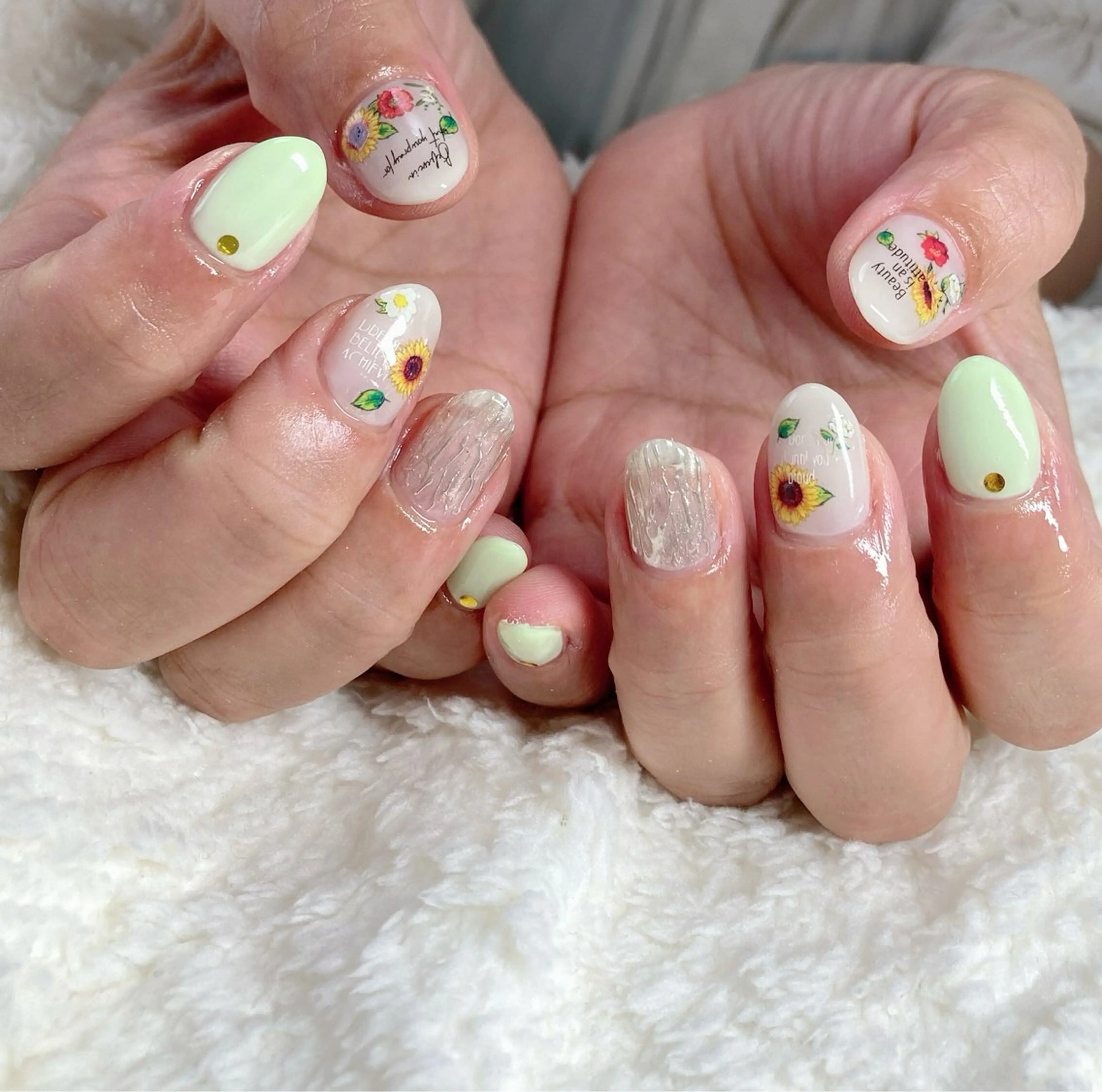 ネイル ハンドネイル 市川駅 ✿中津のネイルデザイン