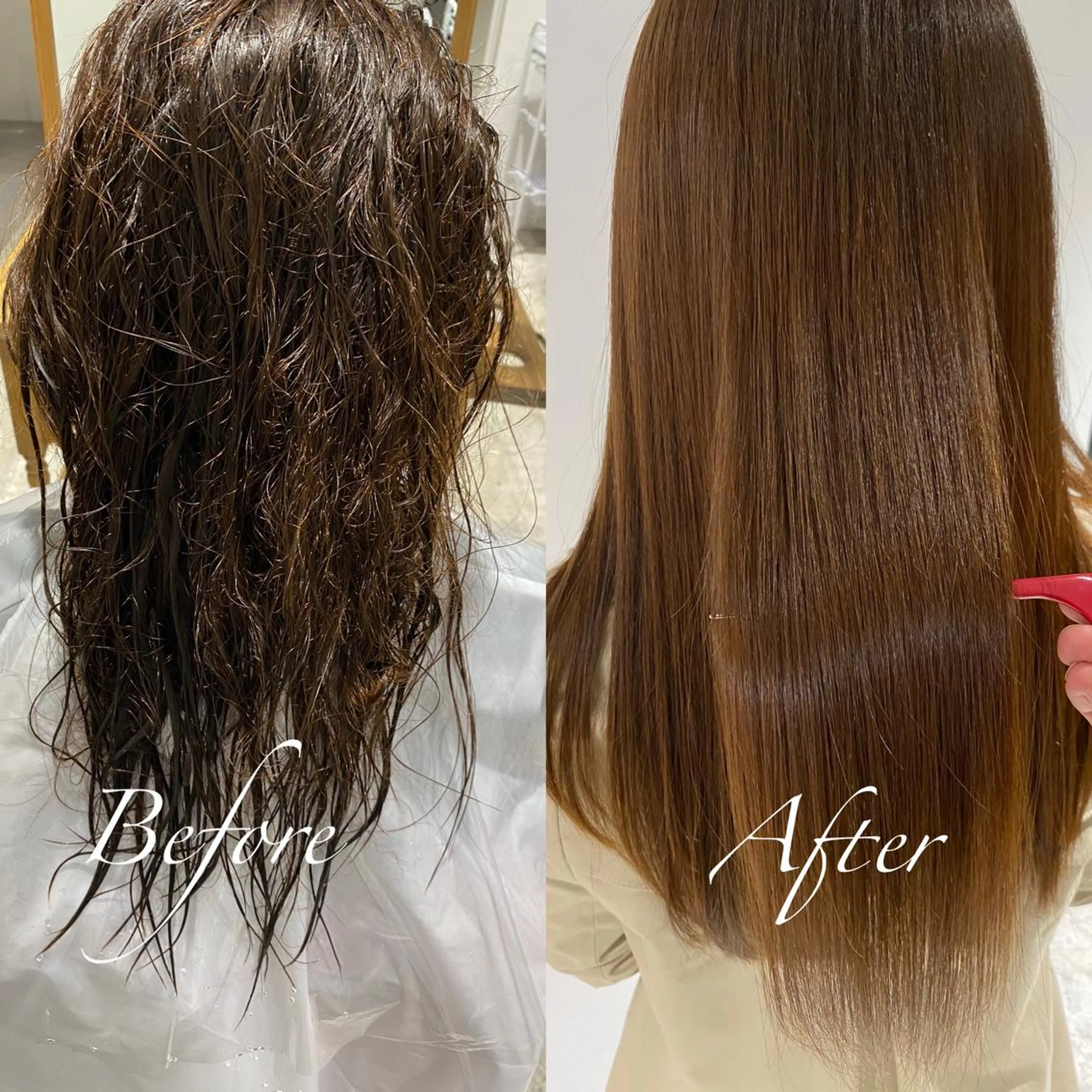 カット＋髪質改善トリートメント 19800円→13800円の写真