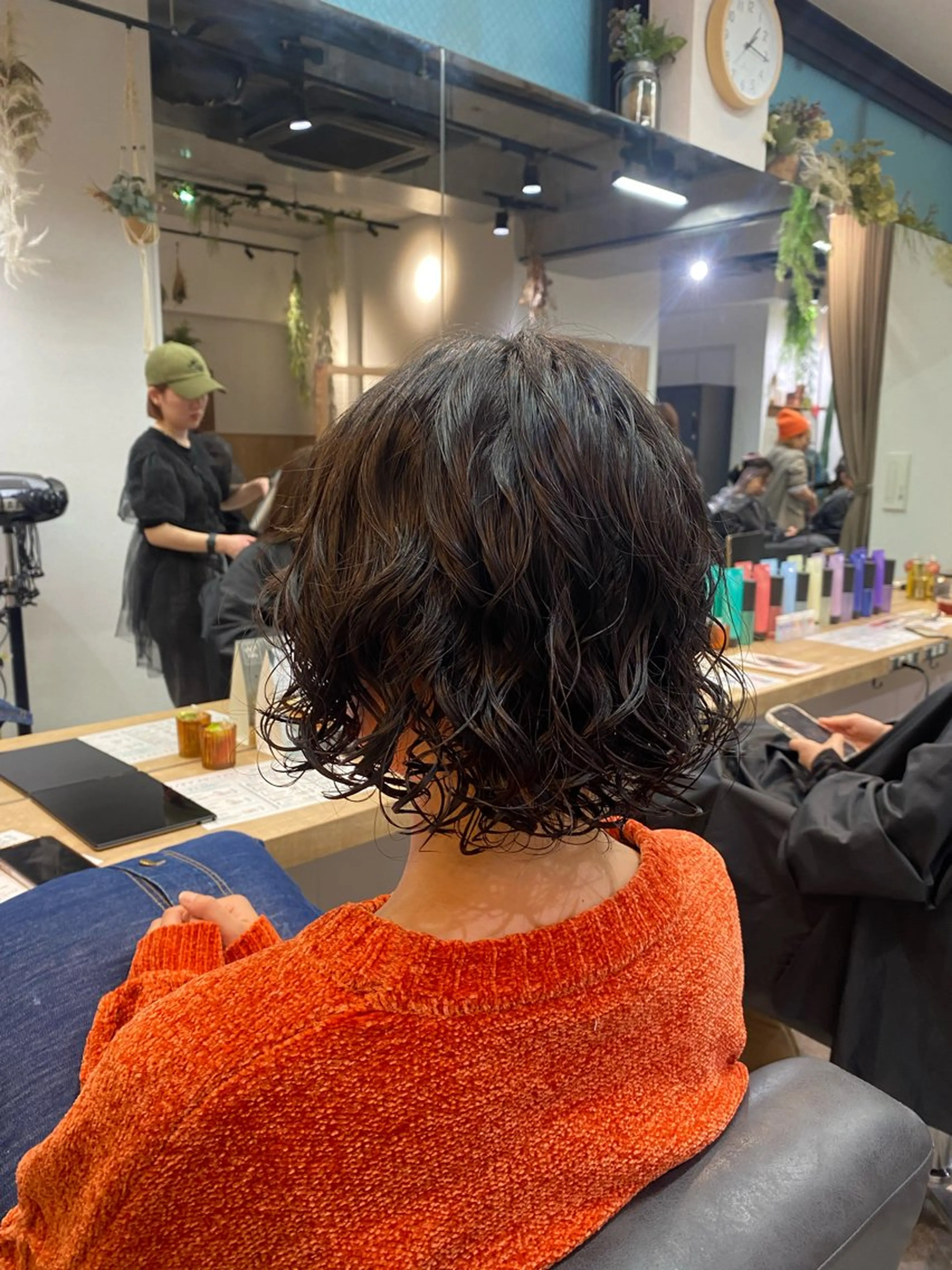 ミディアム 🌀ボブ／ミディアム /パーマ🌀ayaのヘアスタイル