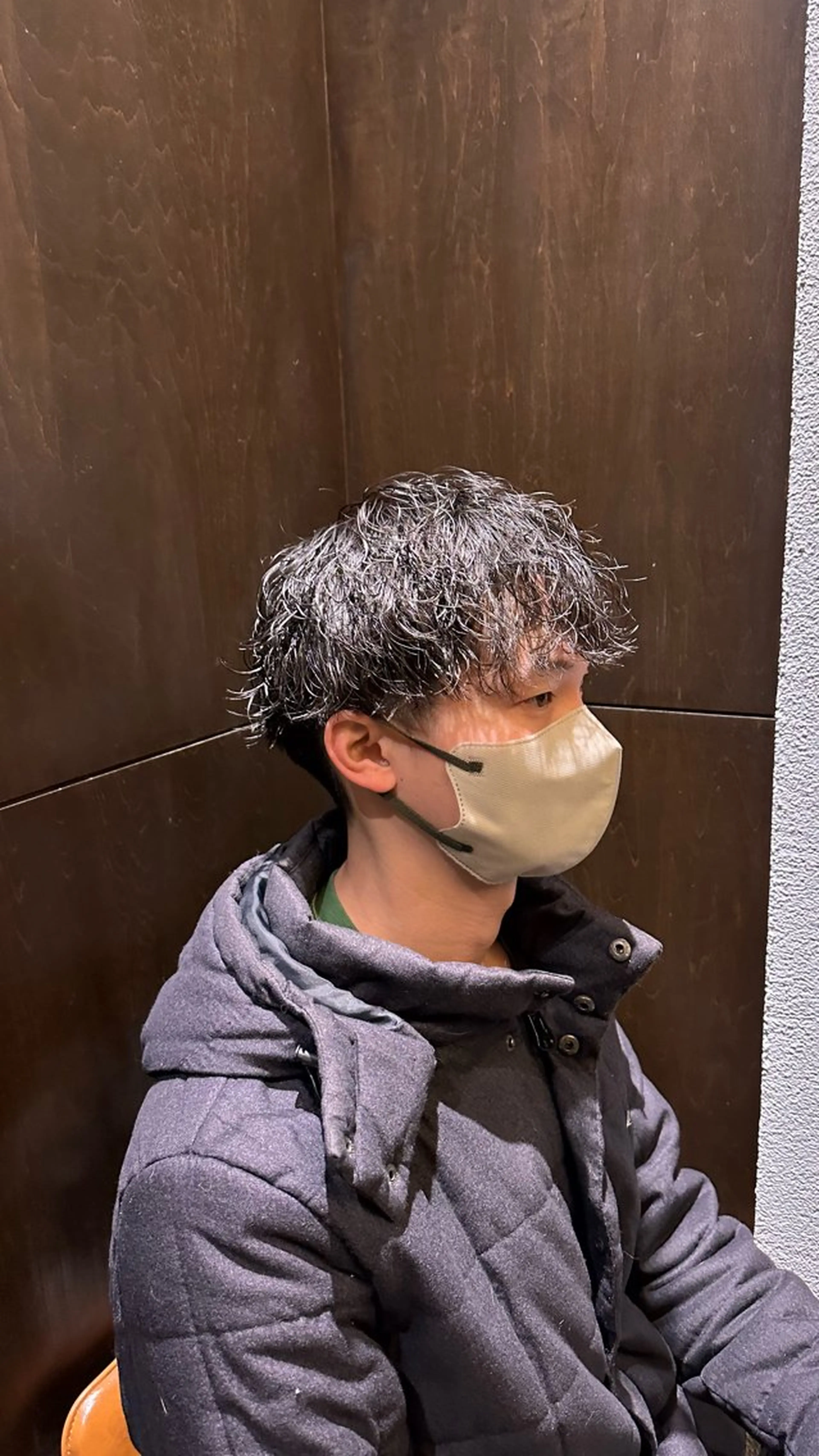 メンズ レイヤー/顔まわり/ 南草津/ゴトウのヘアスタイル