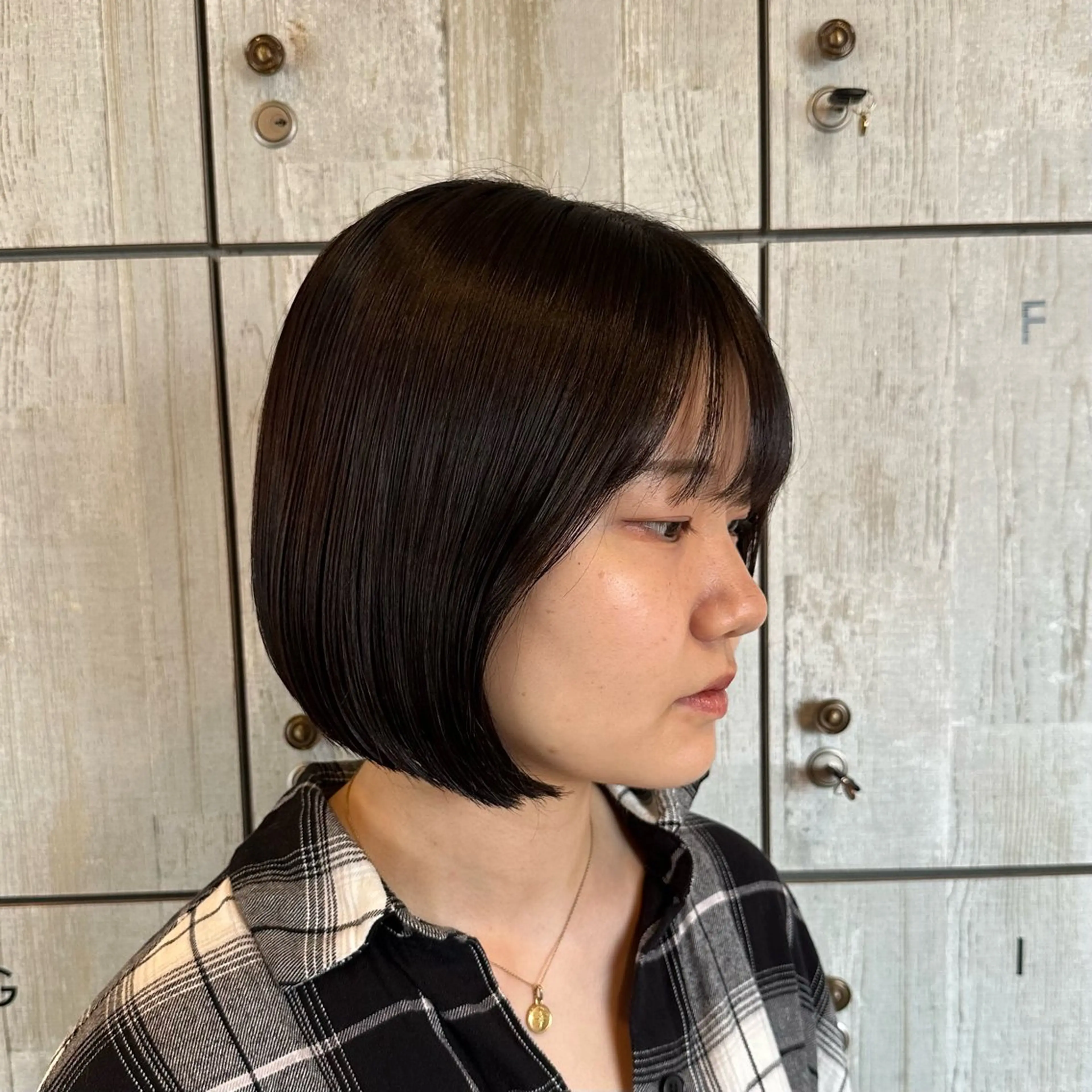 ショート カラー ボブ 柔らかいcolor ￤韓国￤🩰マユ🩰のヘアスタイル
