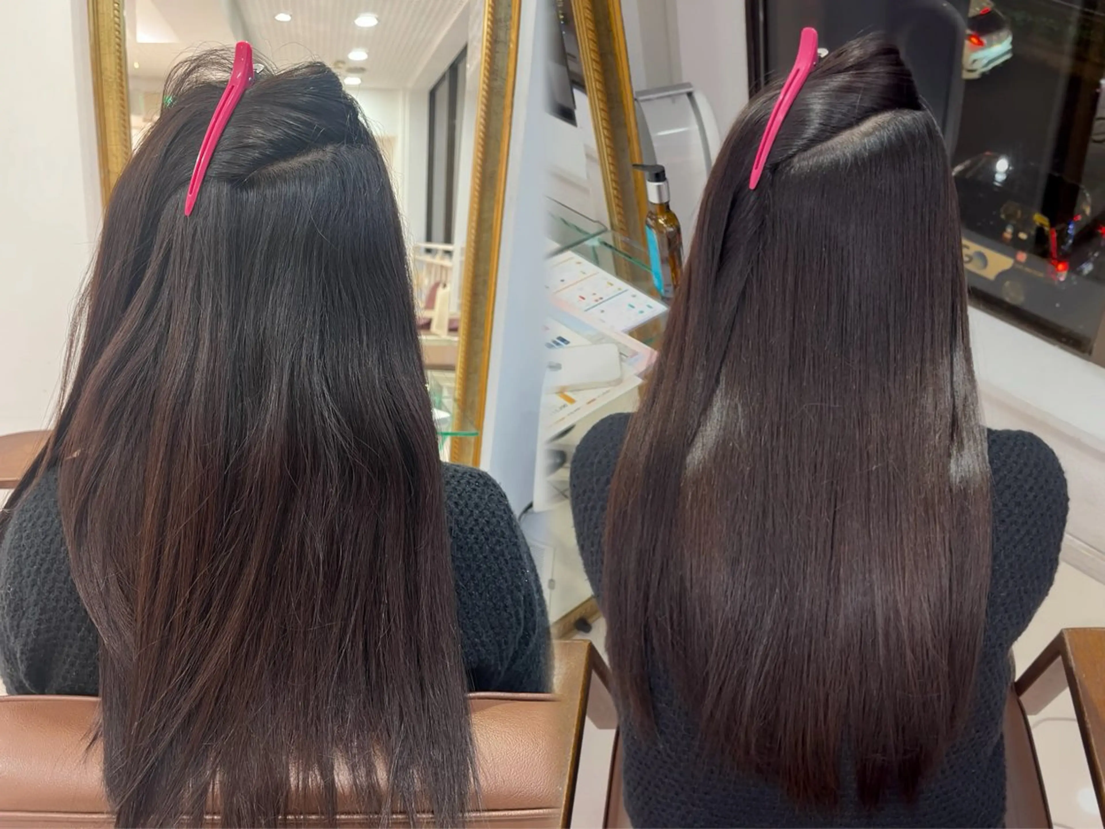 ロング 縮毛矯正 縮毛矯正 巻ける🫧縮毛矯正 💞はな🎀のヘアスタイル