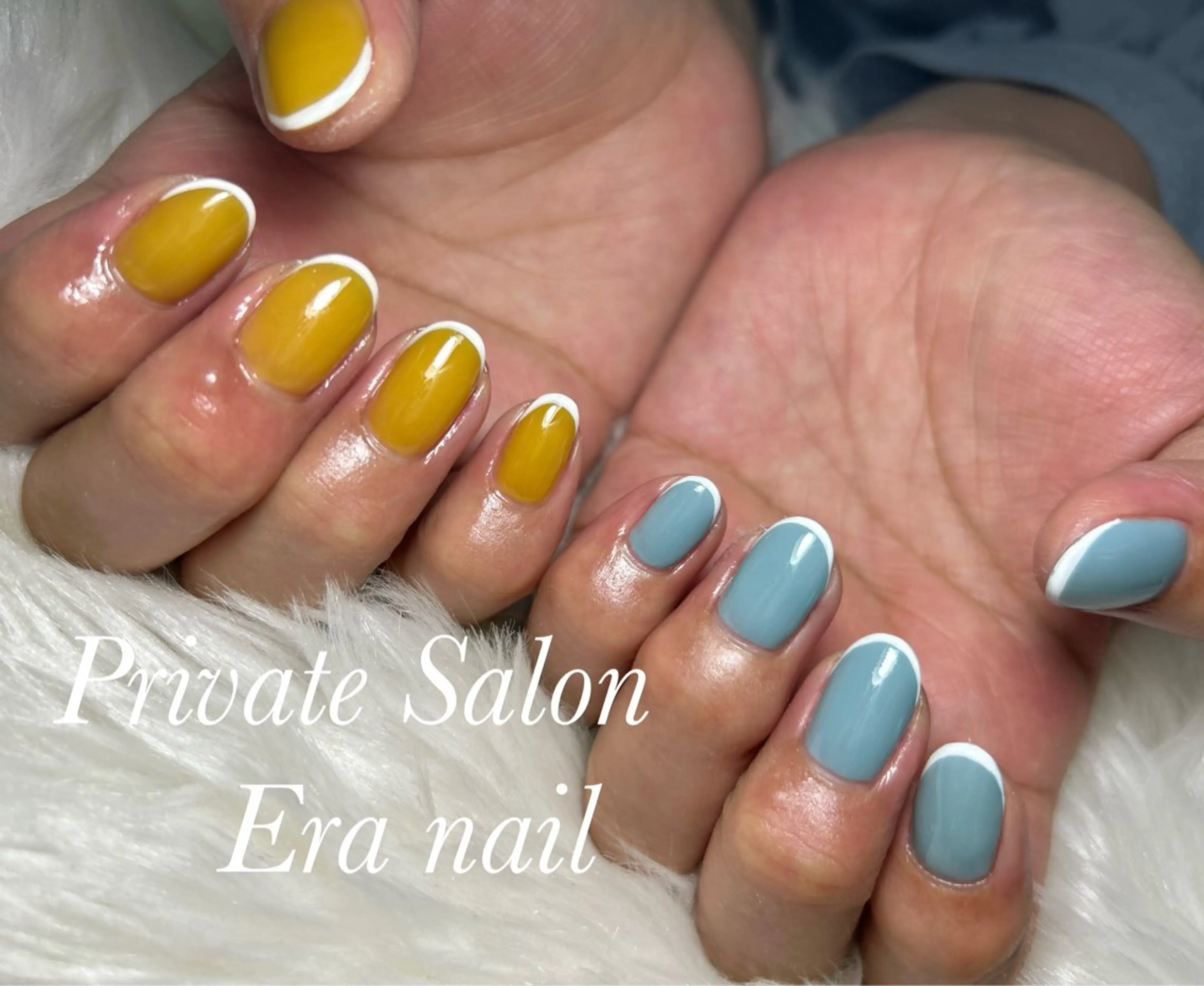 ネイル フレンチネイル ハンドネイル Era nailのネイルデザイン