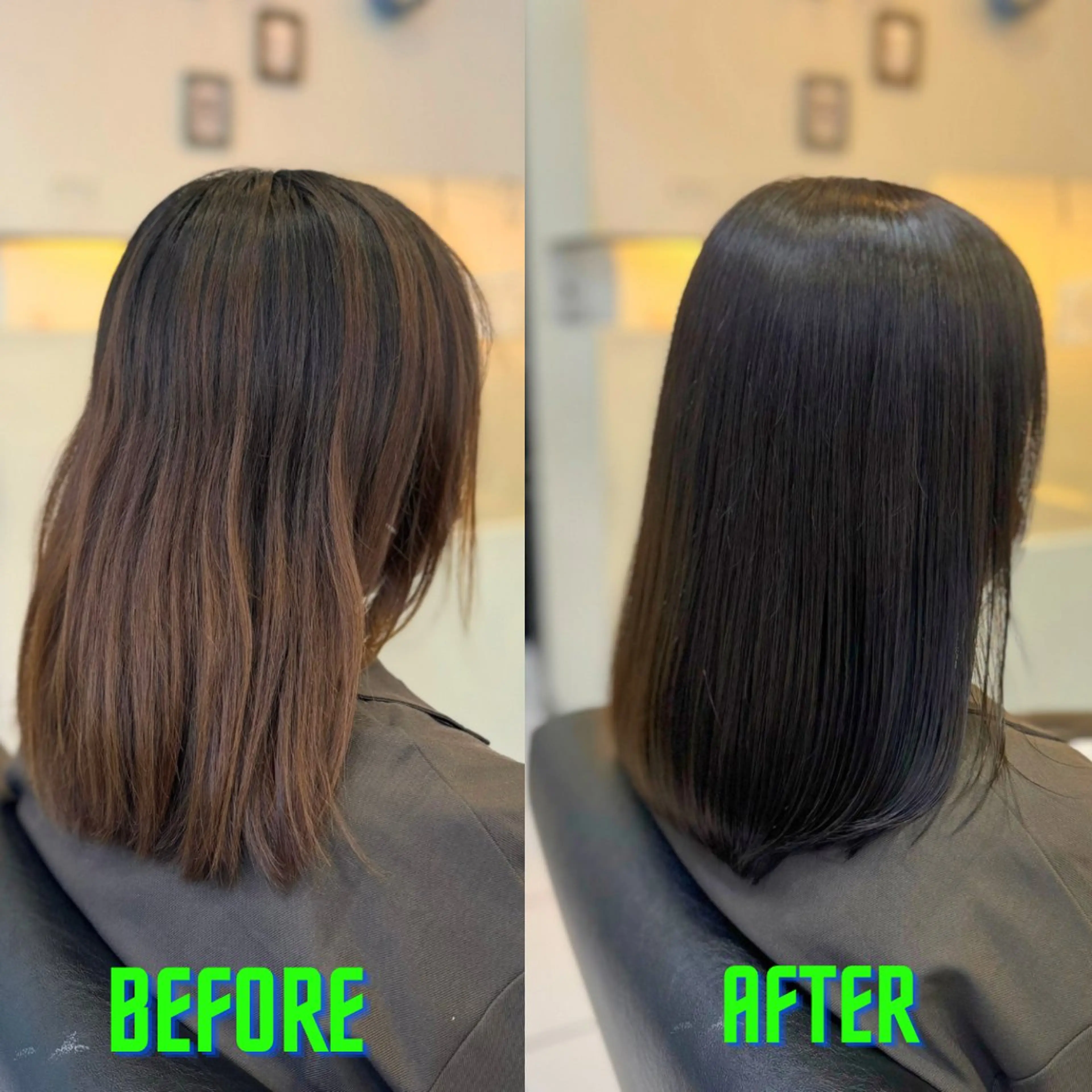 ミディアム YASU🍎CUT 赤系カラー/ヘアケアのヘアスタイル