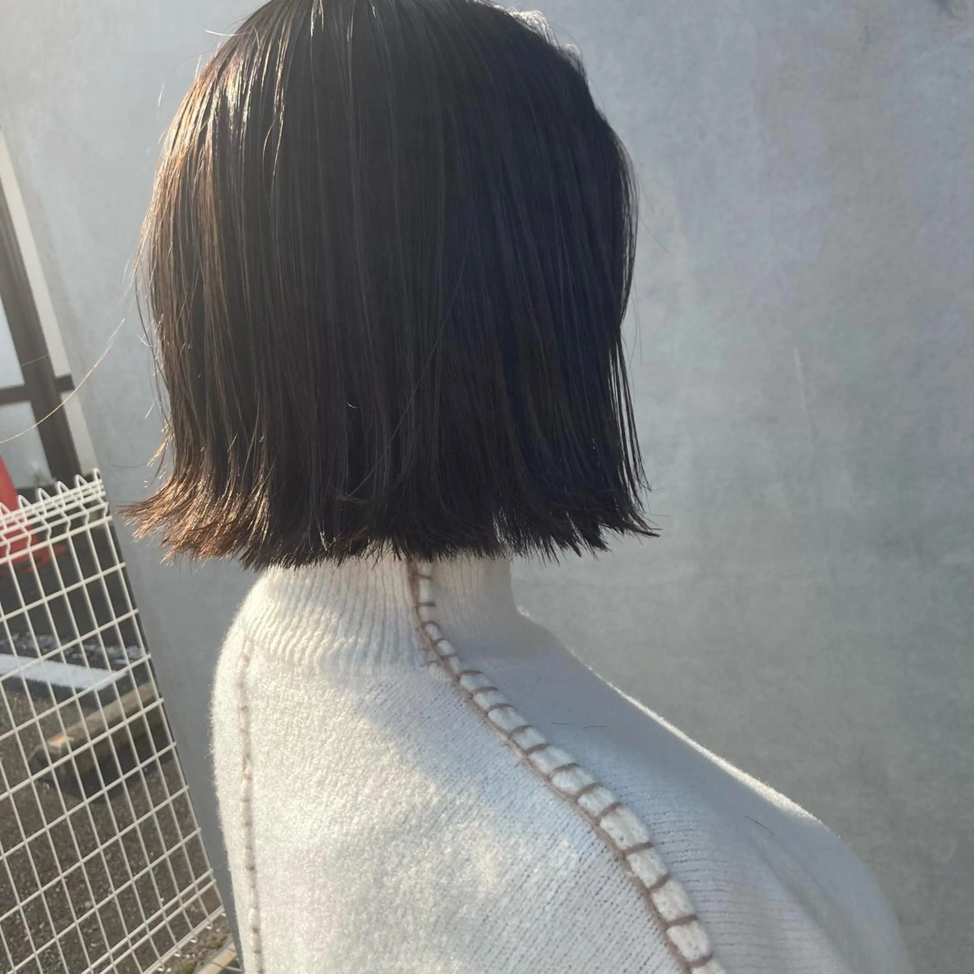 ショート 切りっぱなしボブ ボブ 今井 啓太/縮毛矯正のヘアスタイル