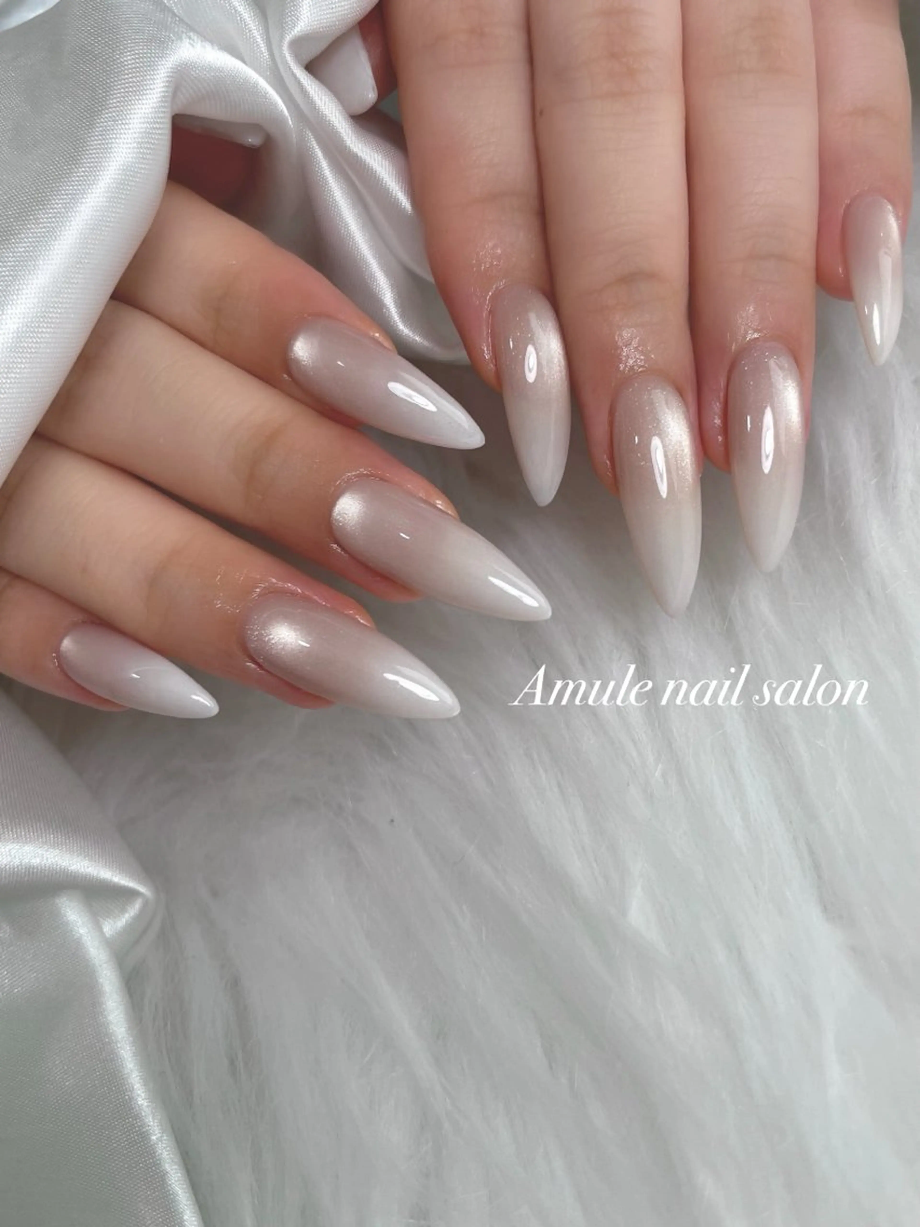 ネイル ロングネイル ハンドネイル Amule nailsalonのネイルデザイン