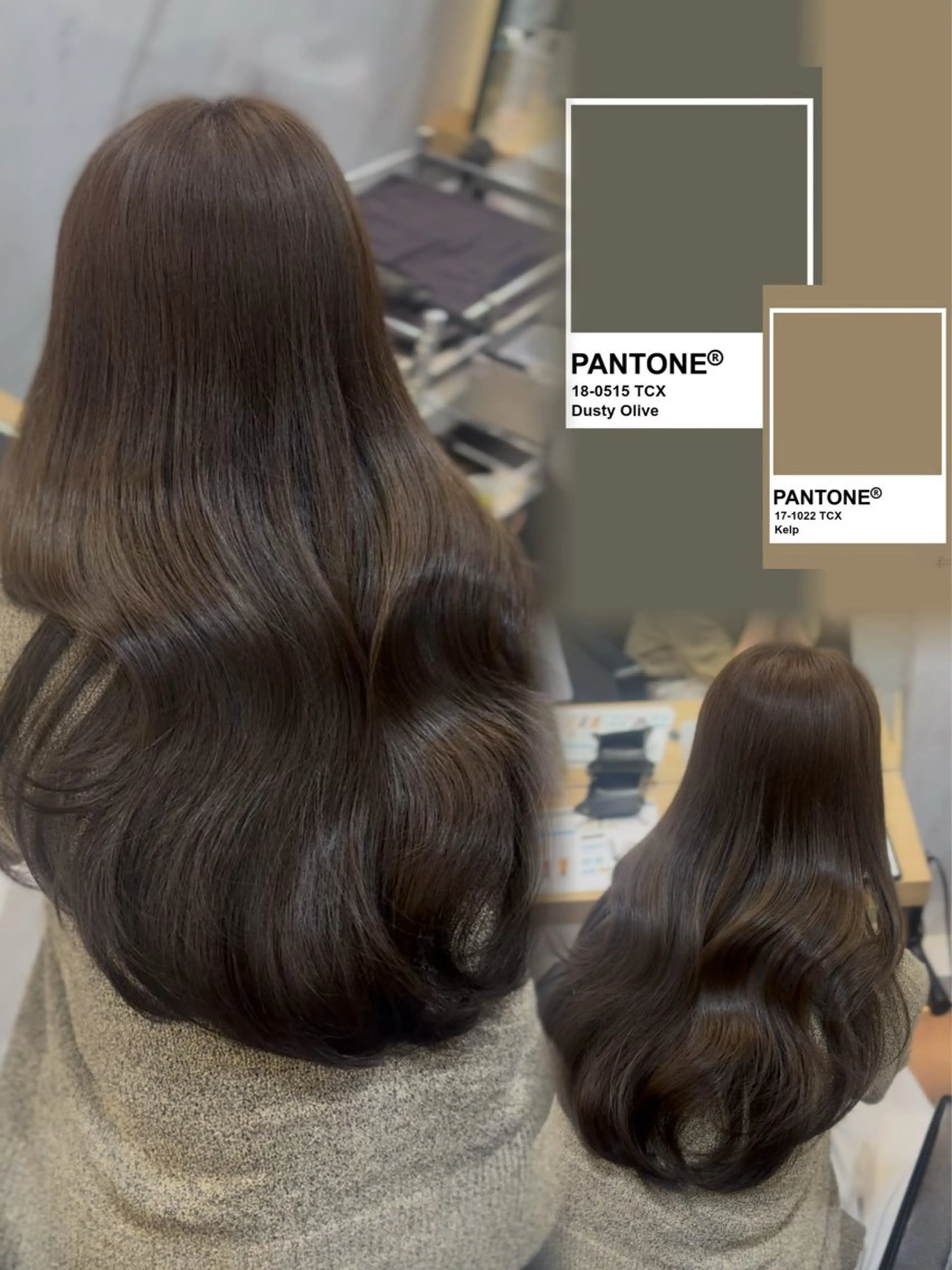 ロング カット ヘアカラー トリートメント 野口 汐夏のヘアスタイル