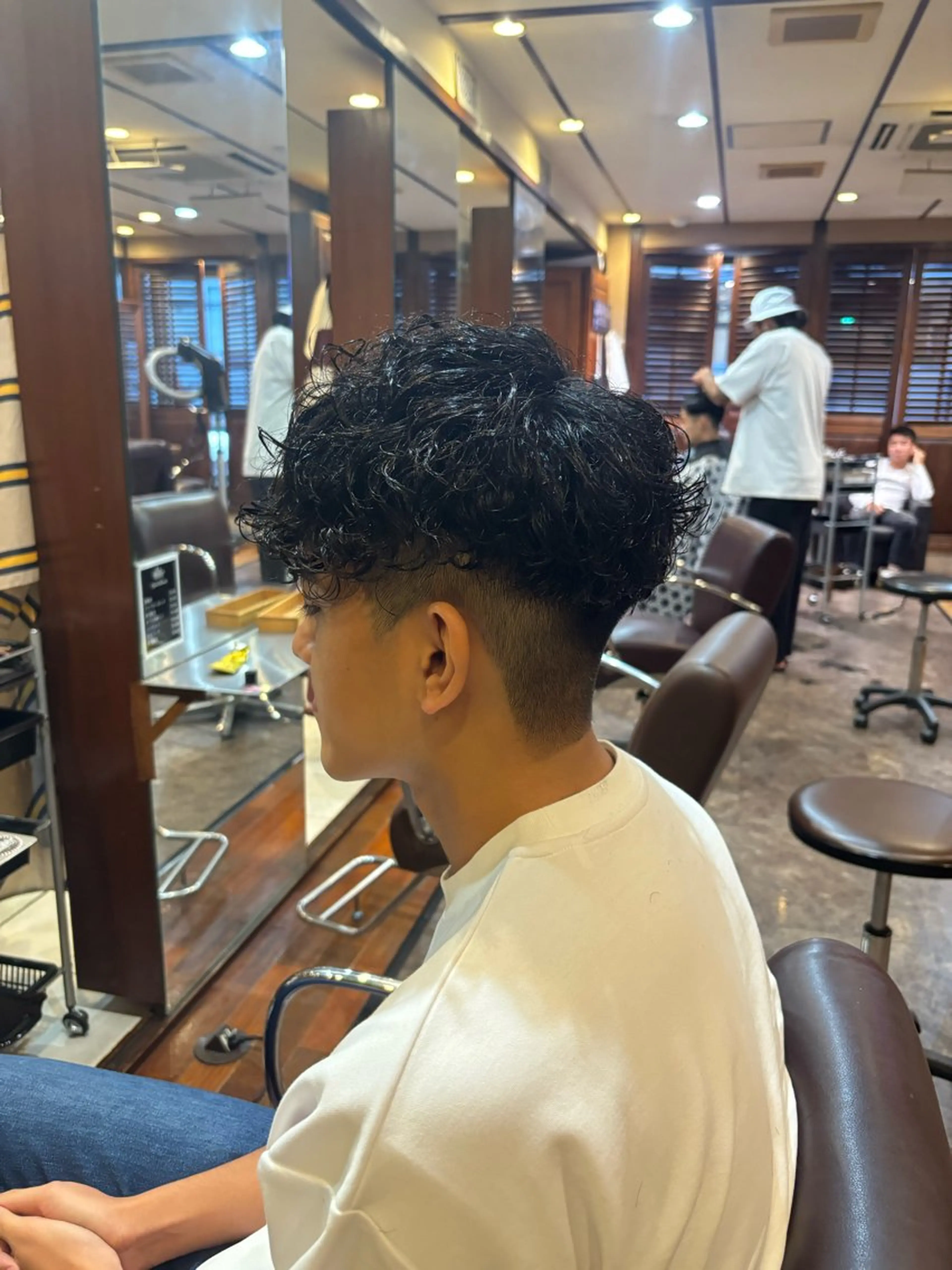 ミディアム カット パーマ 💈LGC💈 SANAのヘアスタイル