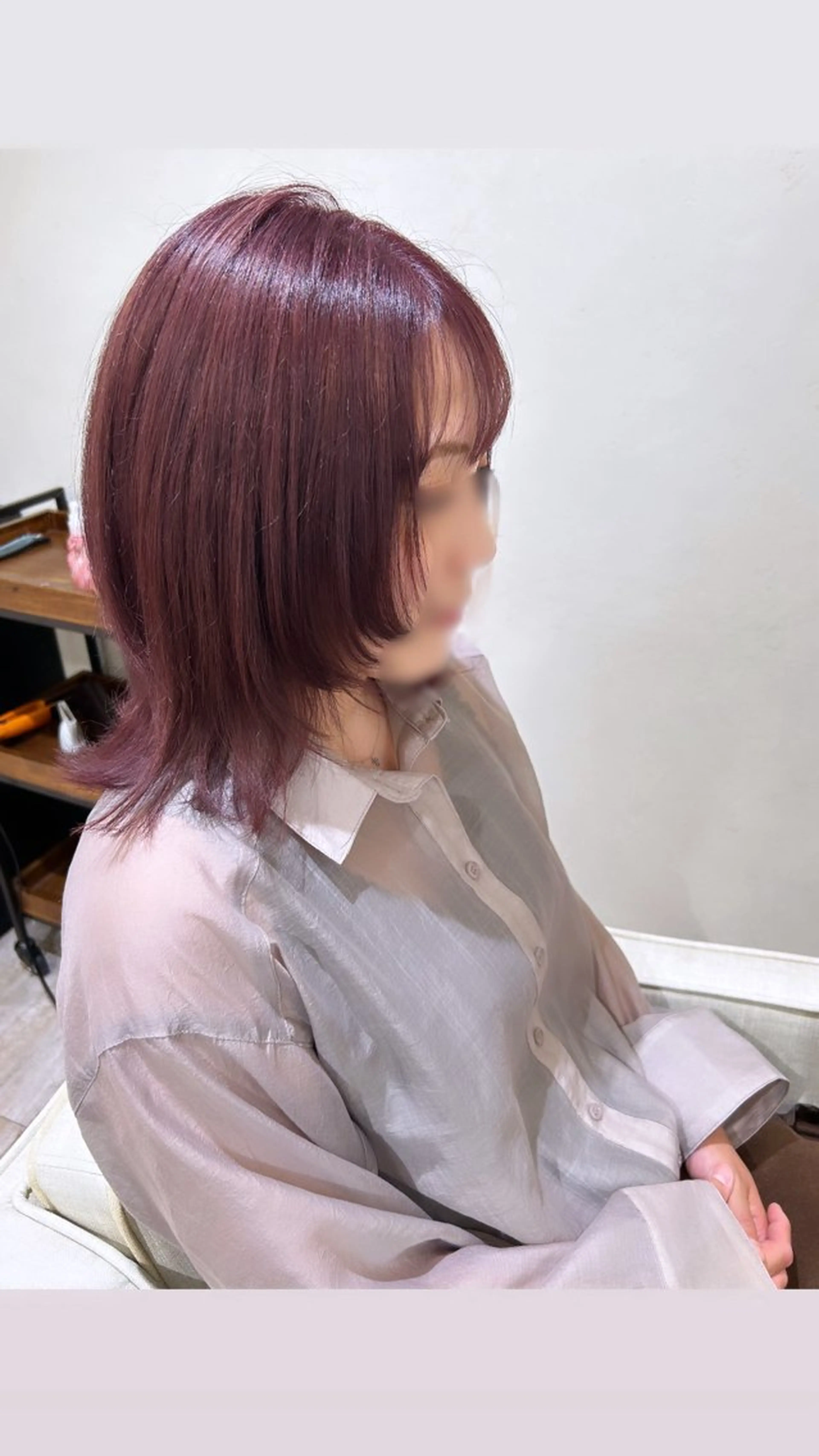 ミディアム SENA Rimのヘアスタイル