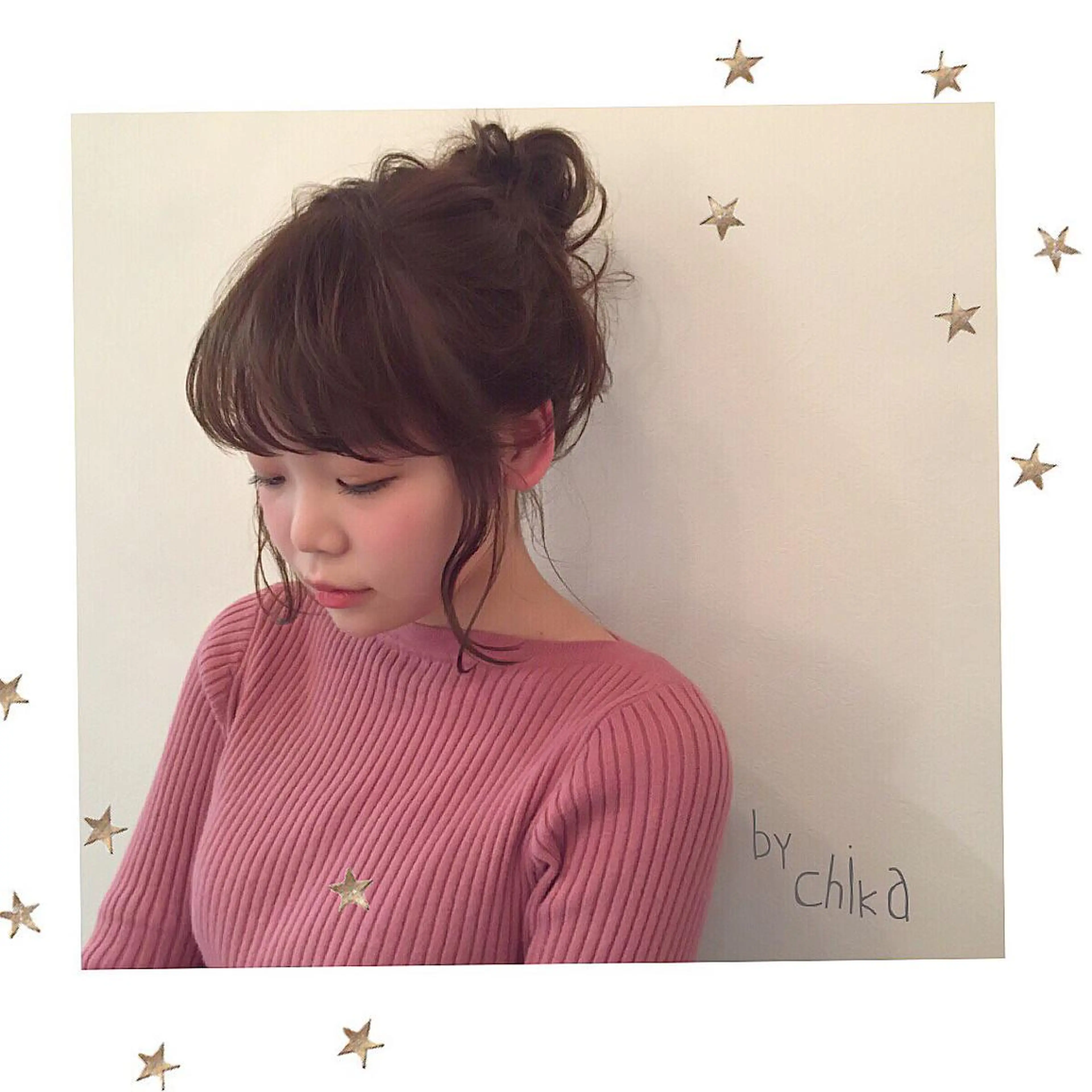 ヘアアレンジ 市川 千夏のヘアスタイル