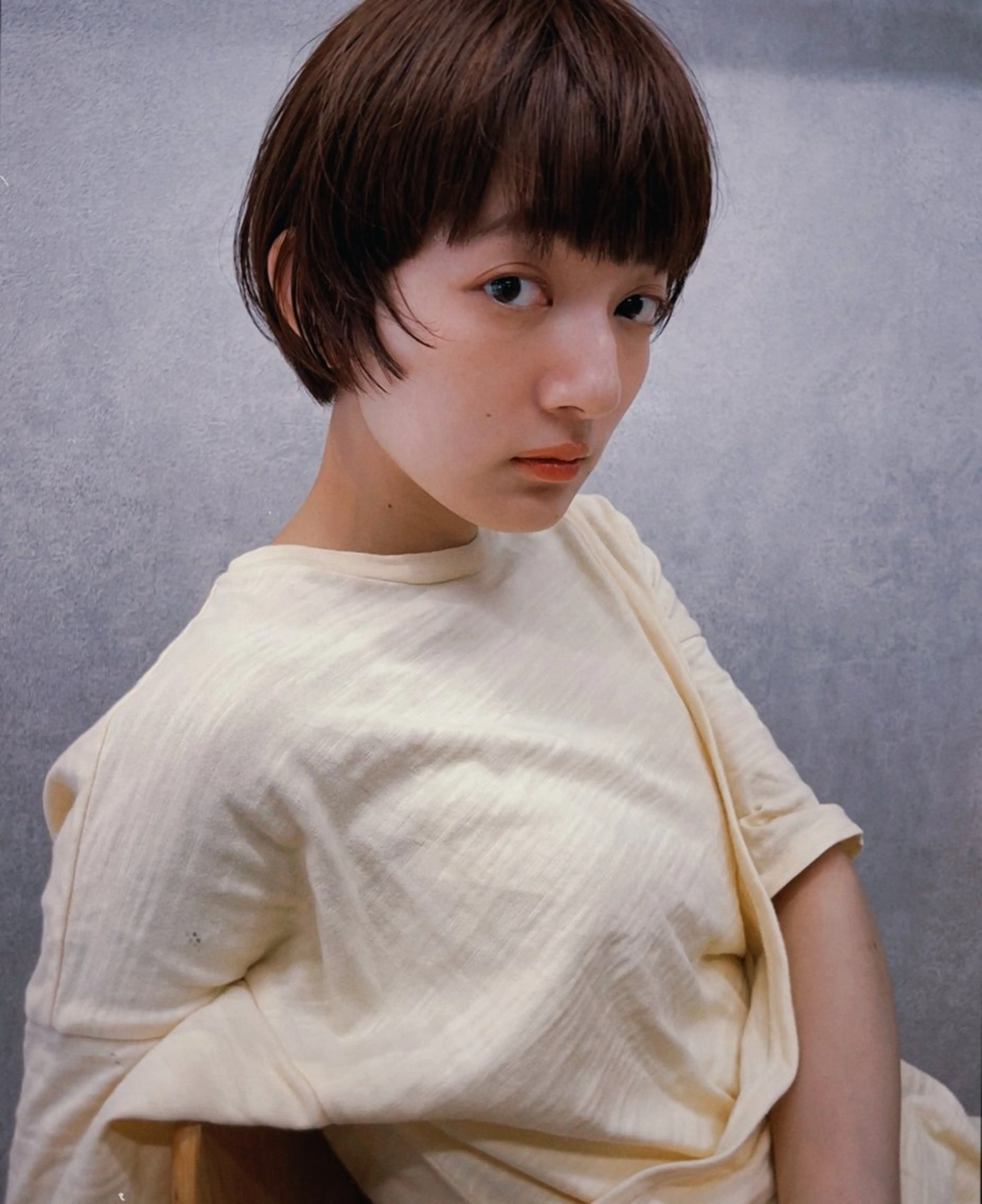 ショート カット ✳︎透明感カラー✳︎ ボブ✳︎nanaのヘアスタイル
