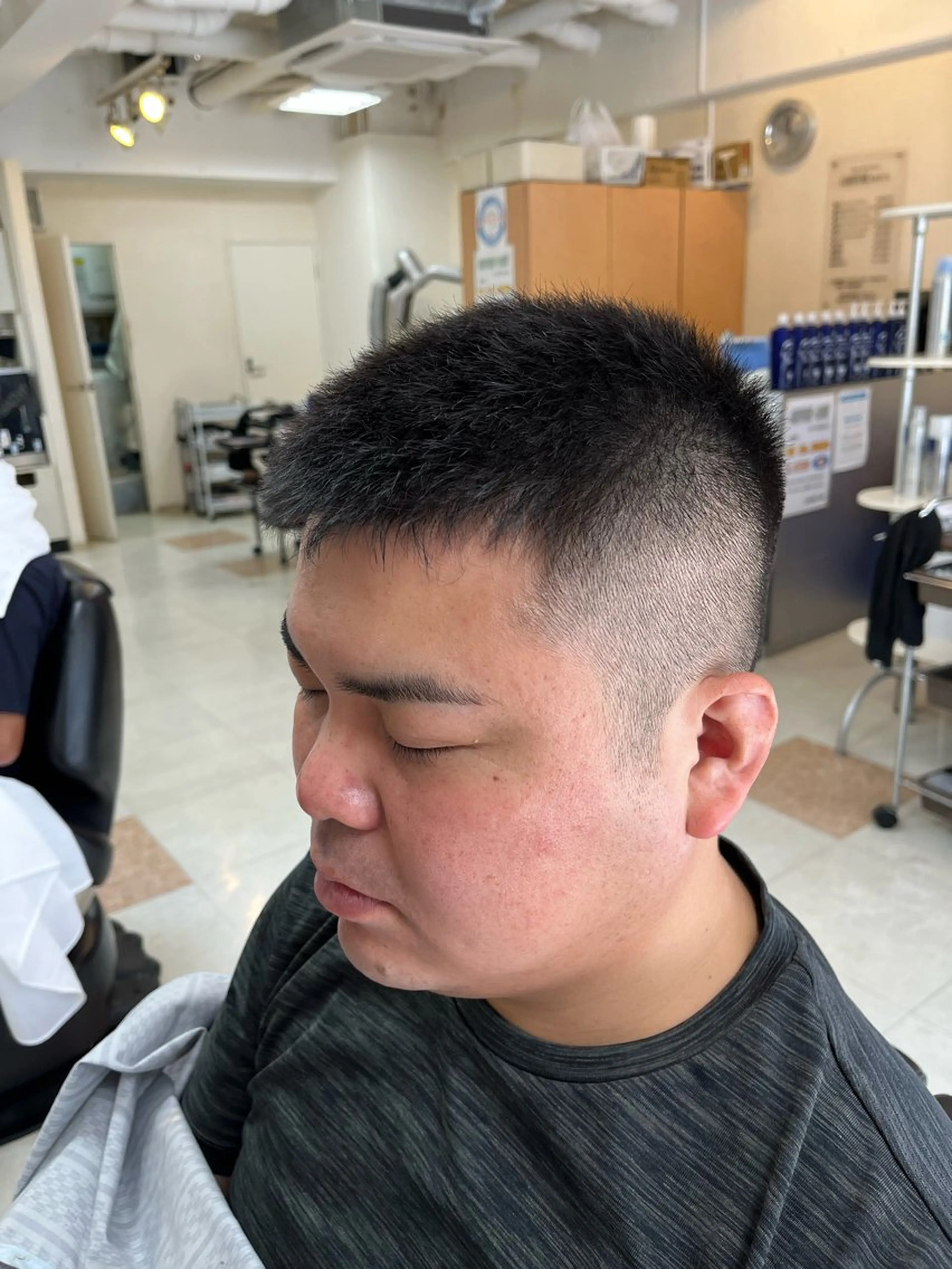 ショート メンズ モヒカン ソフトモヒカン ✂︎men's hair✂︎立石亮のヘアスタイル